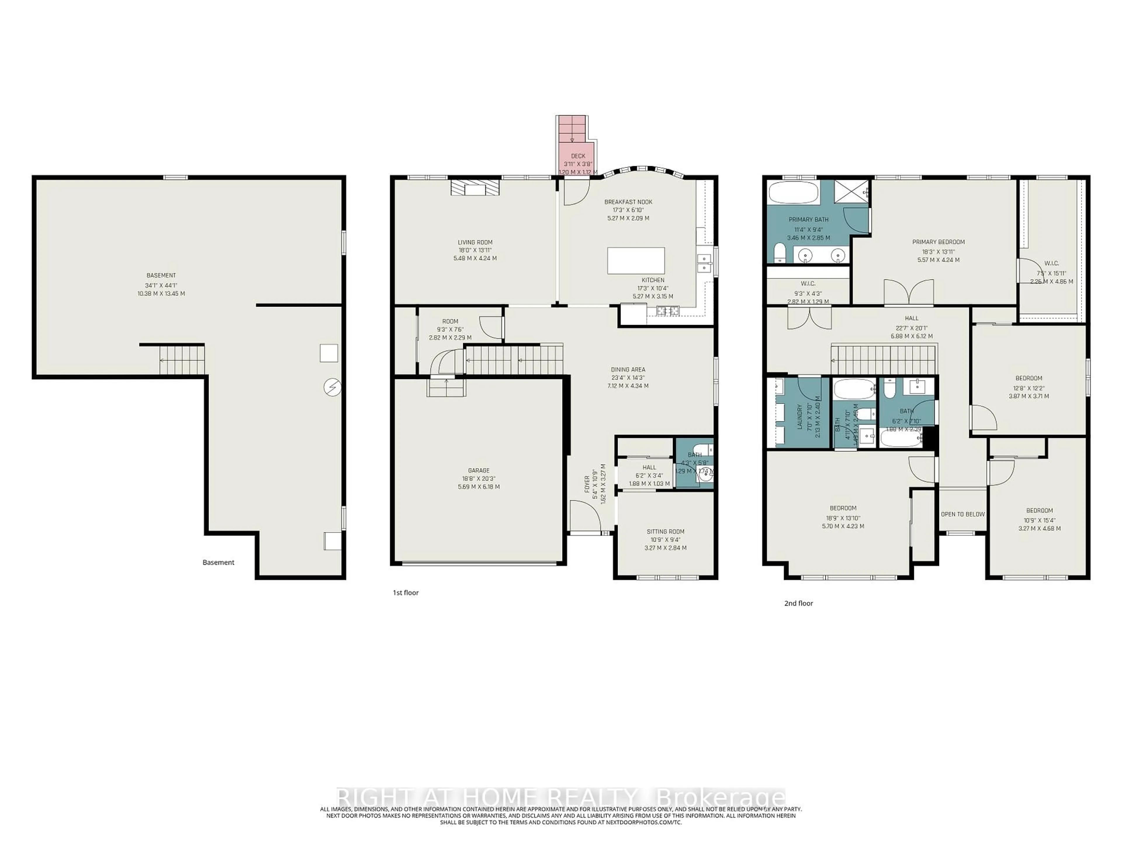 Floor plan for 1089 Apolune St, Ottawa Ontario K2J 6N8