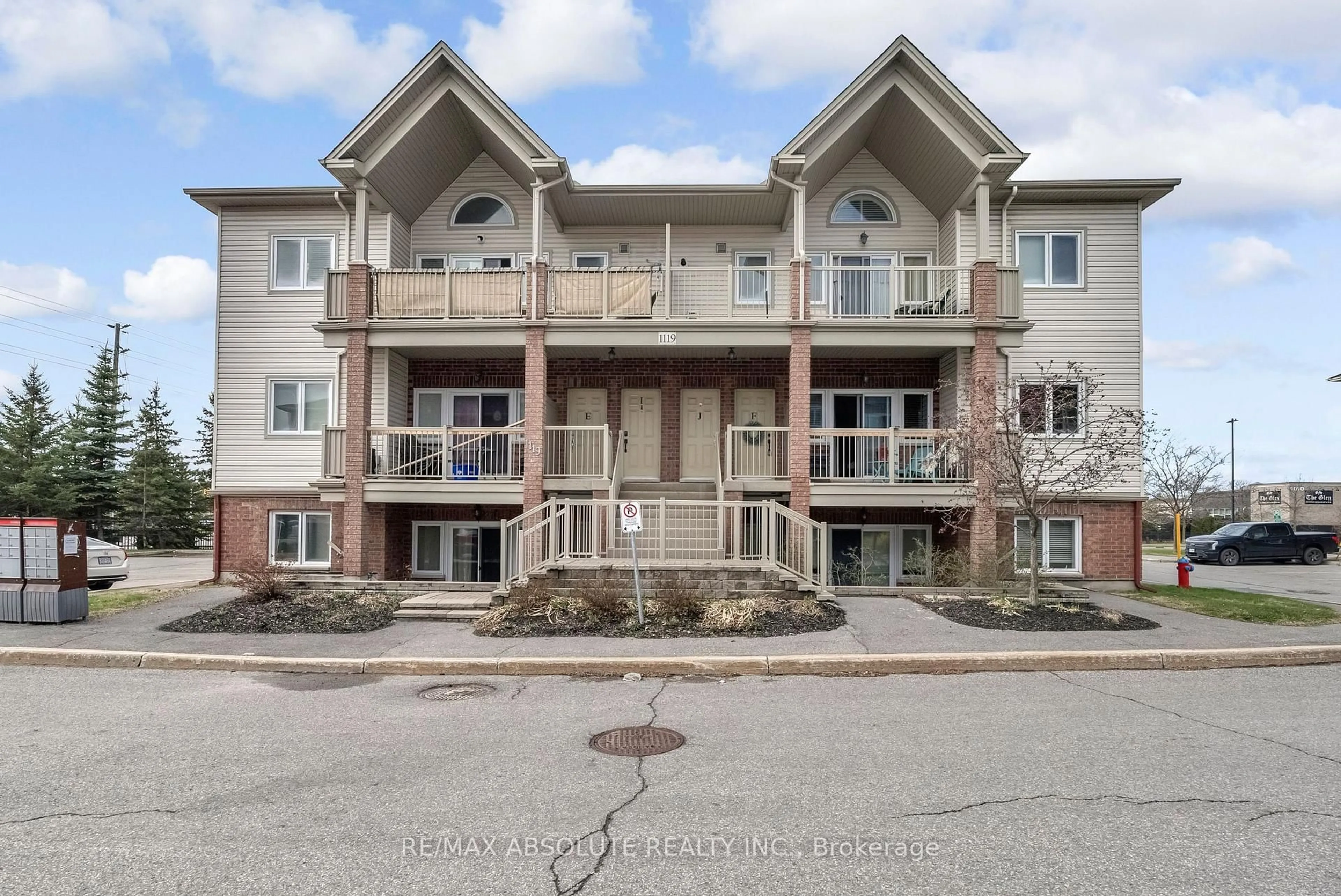 A pic from outside/outdoor area/front of a property/back of a property/a pic from drone, unknown for 1119 Stittsville Main St #F, Ottawa Ontario K2S 0C9