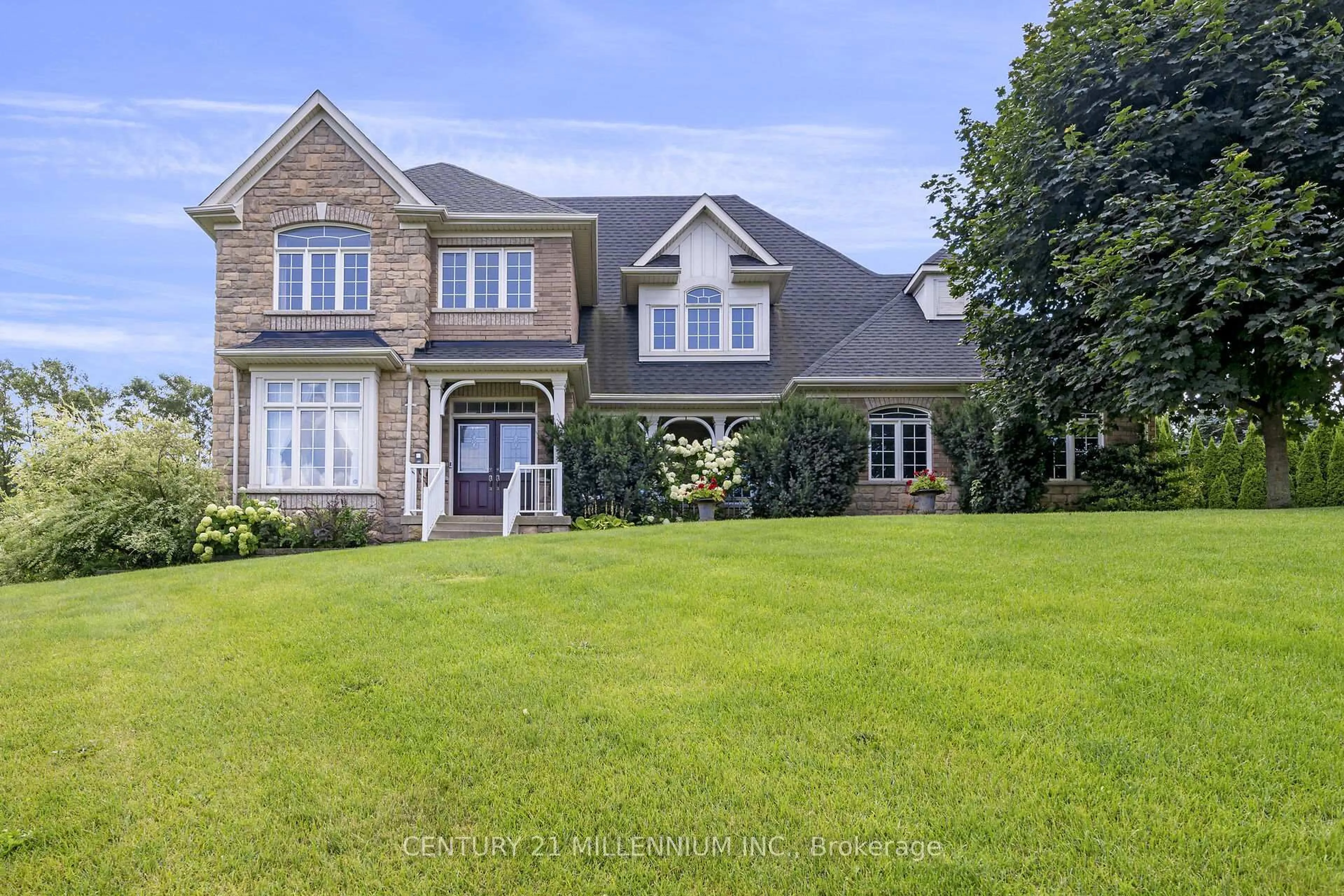Home with brick exterior material, street for 15 Upper Canada Dr, Erin Ontario N0B 1Z0