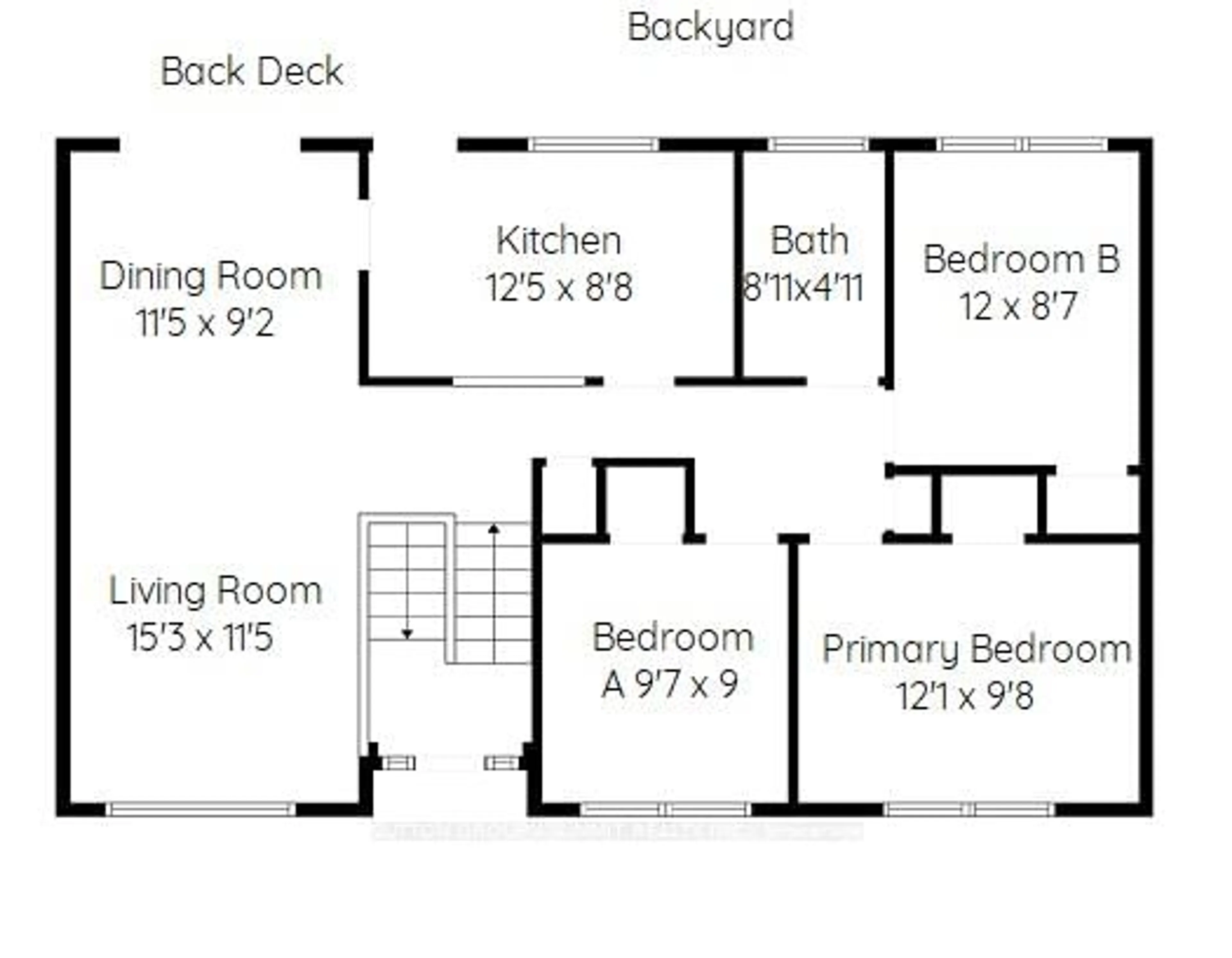 Floor plan for 181 Carlisle Rd, Hamilton Ontario L0R 2H1