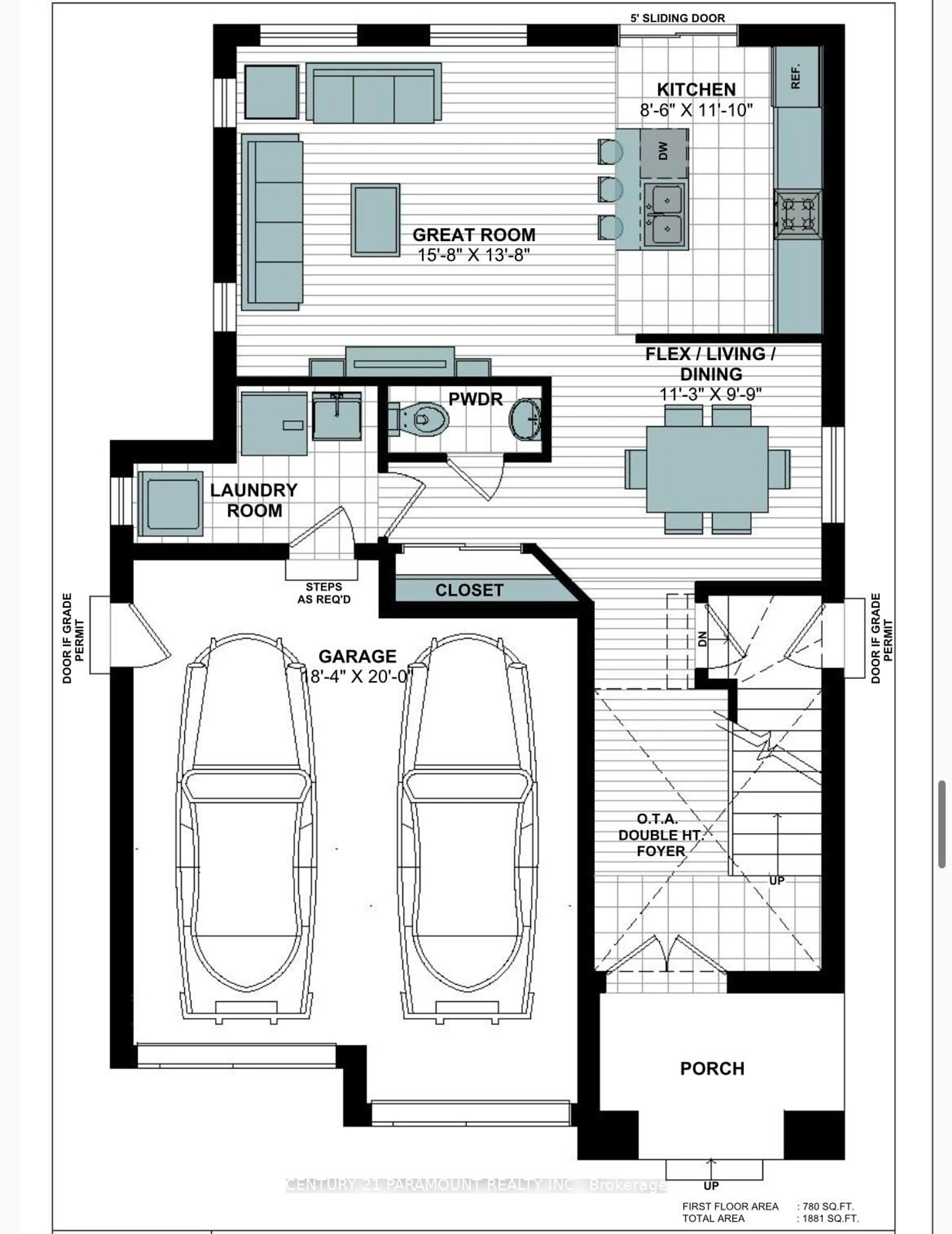 Floor plan for 6461 Sunshine Common, Niagara Falls Ontario L2G 7J3