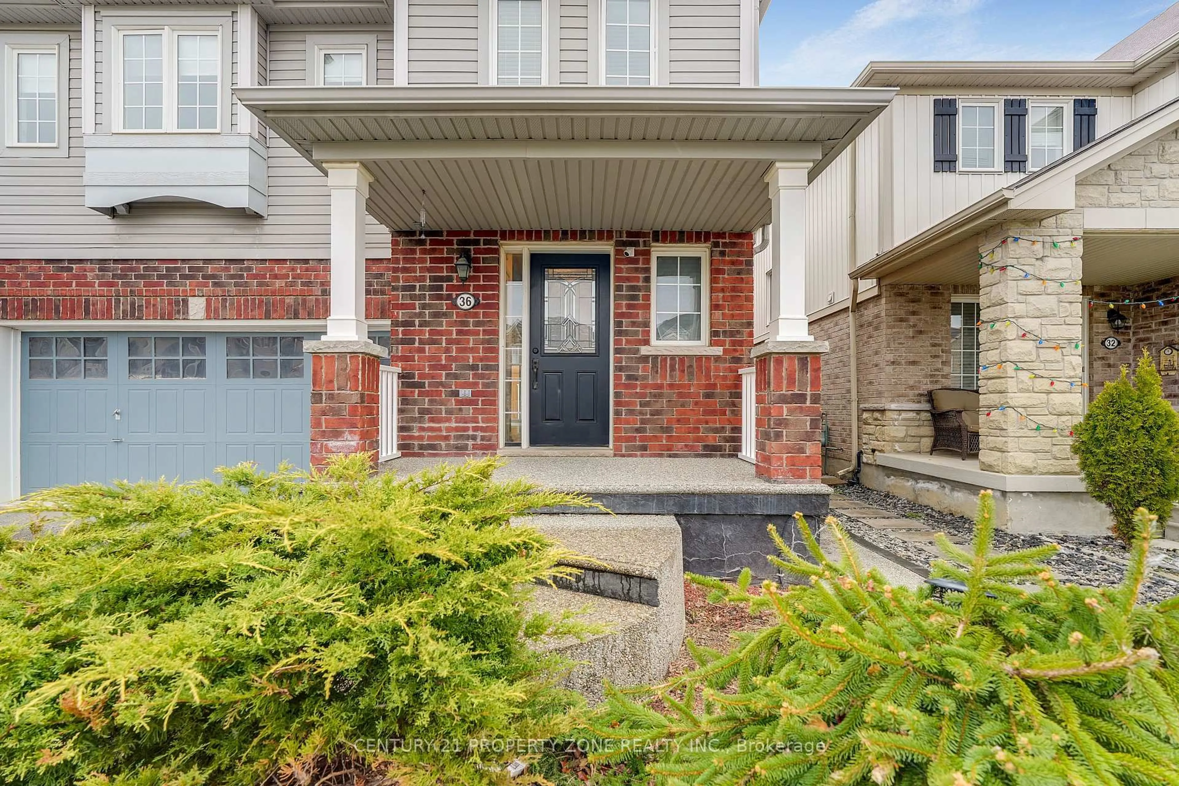 Home with brick exterior material, street for 36 Cleghorn Dr, Hamilton Ontario L0R 1C0