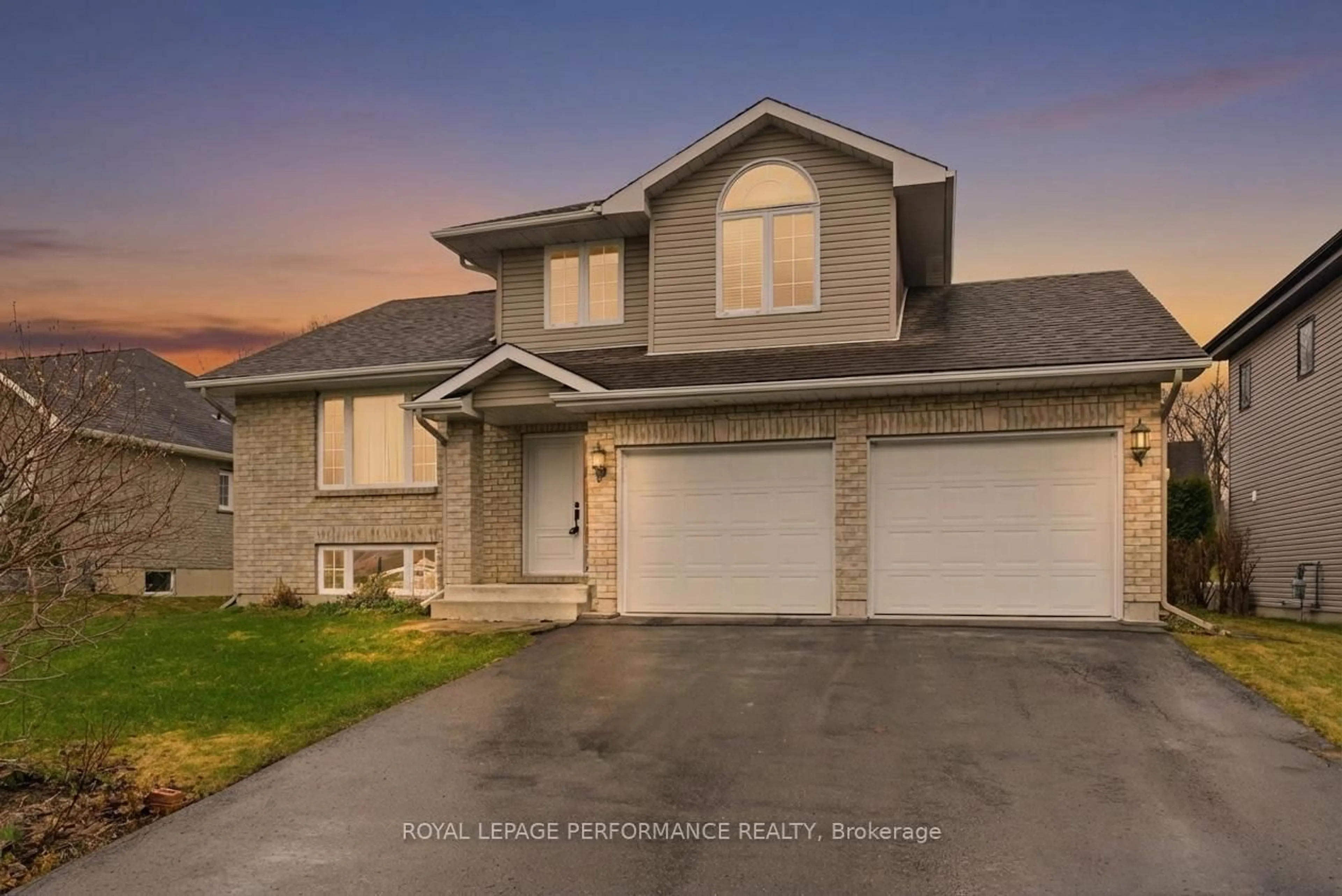 Home with vinyl exterior material, street for 18353 Lana Dr, South Glengarry Ontario K6H 7L9