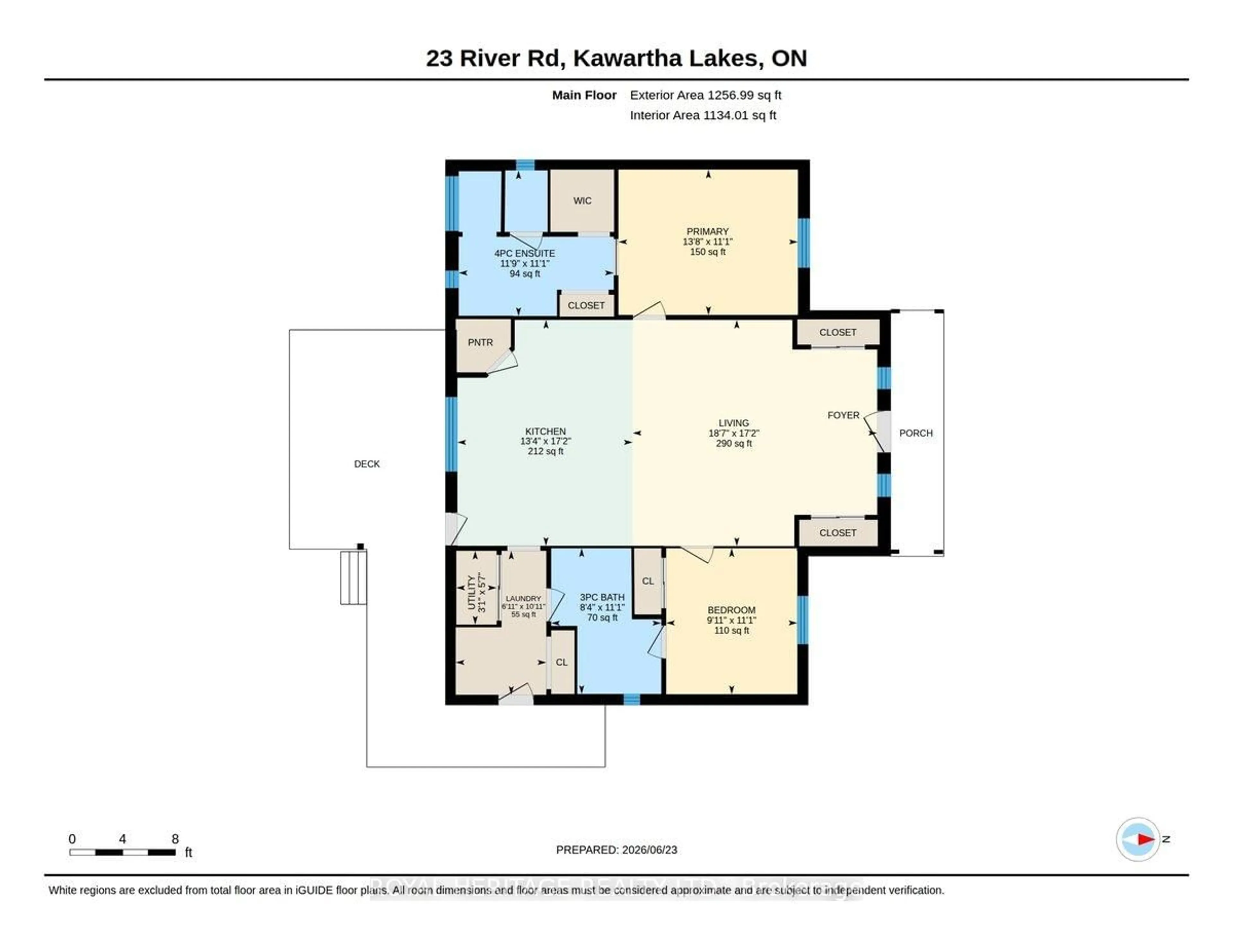 Floor plan for 23 River Rd, Kawartha Lakes Ontario K0M 1N0