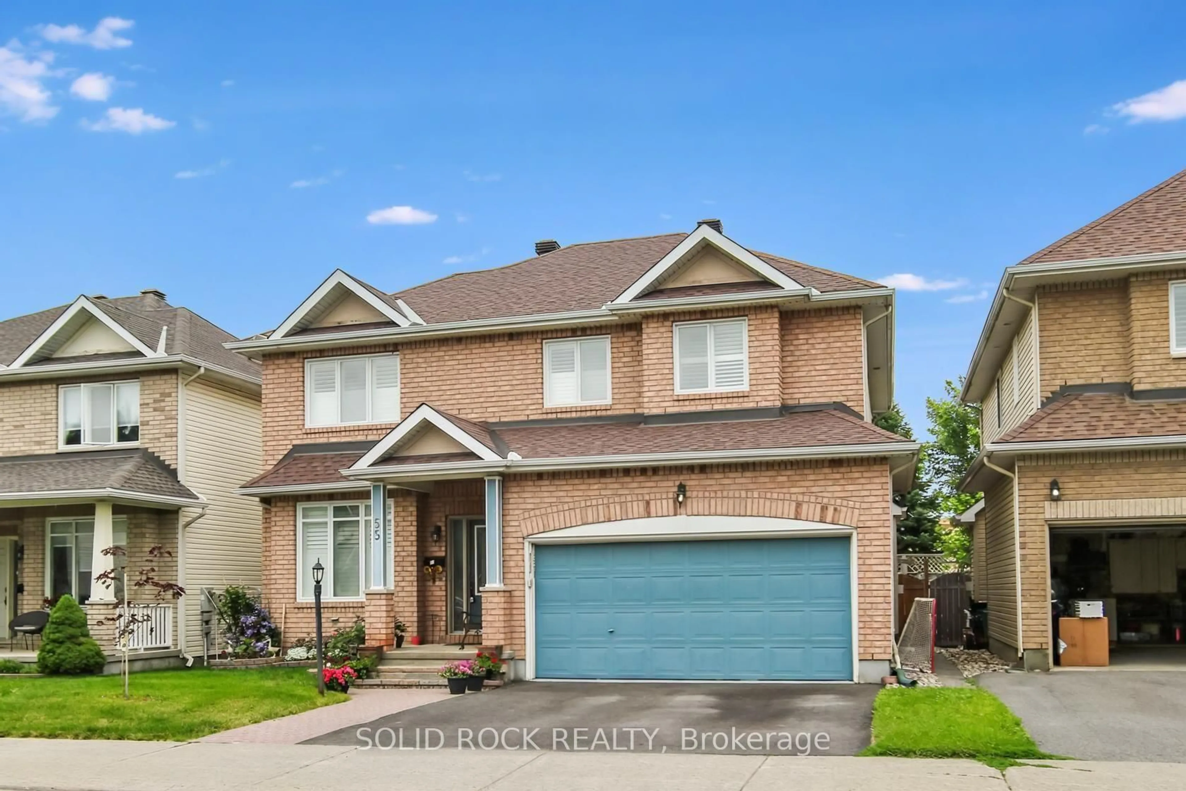 Home with brick exterior material, street for 55 Gleeson Way, Ottawa Ontario K2J 4Y7