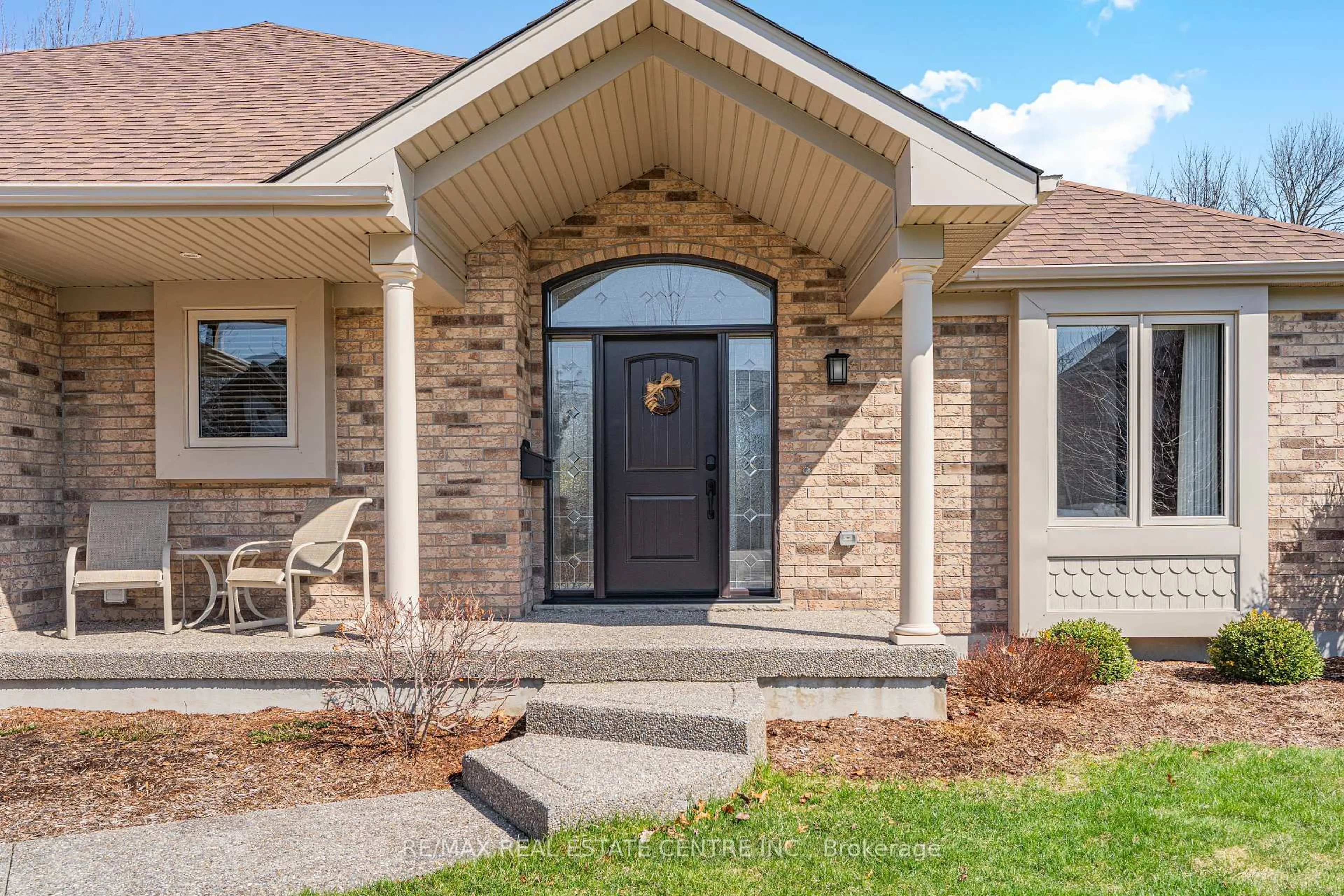 Home with brick exterior material, street for 38 Rhine Meadow Rd, Woolwich Ontario N0B 2M1