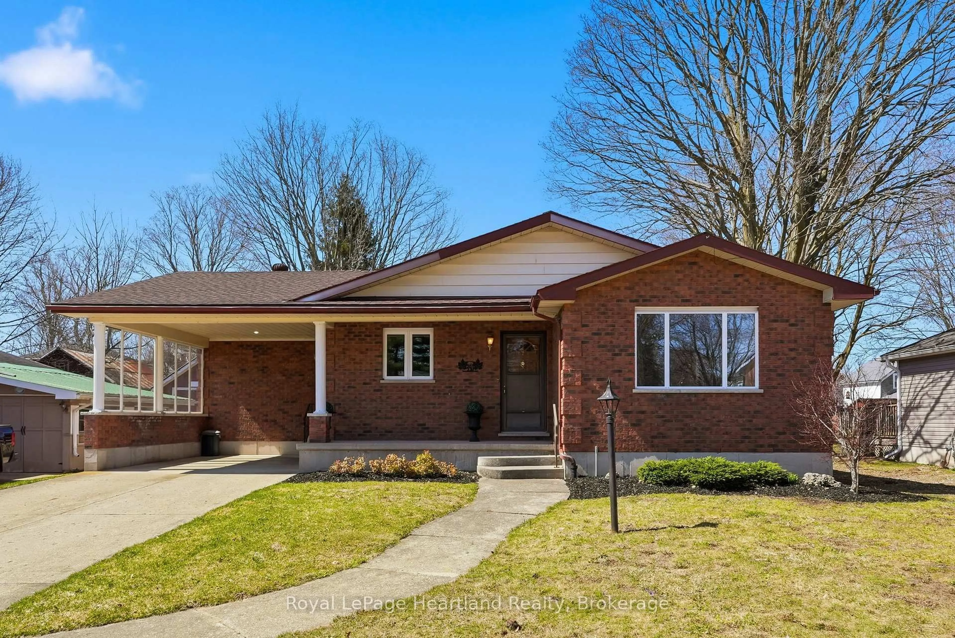 Home with brick exterior material, street for 350 Edward St, North Huron Ontario N0G 2W0