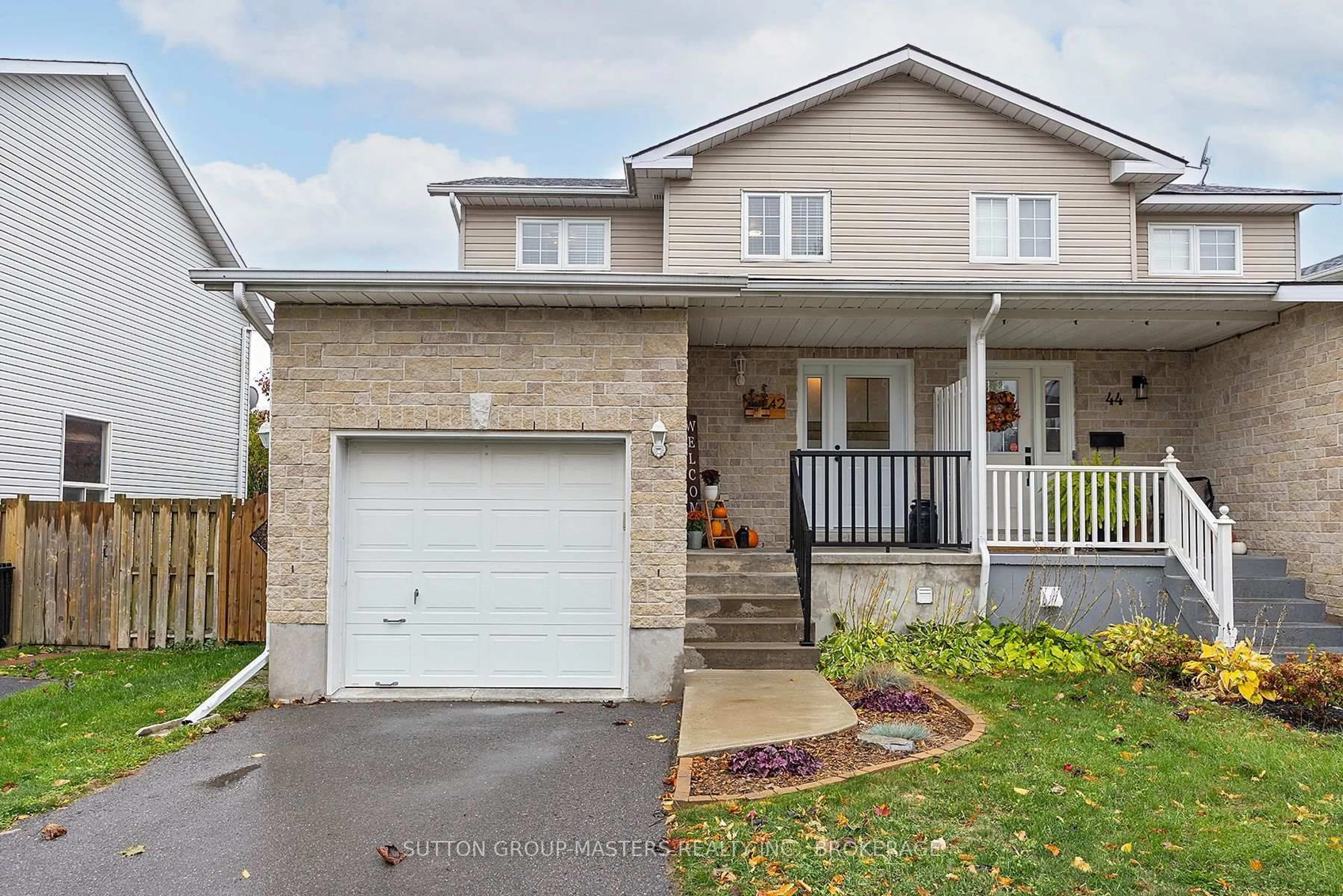 Home with vinyl exterior material, street for 42 Clifford St, Loyalist Ontario K7N 1Y5