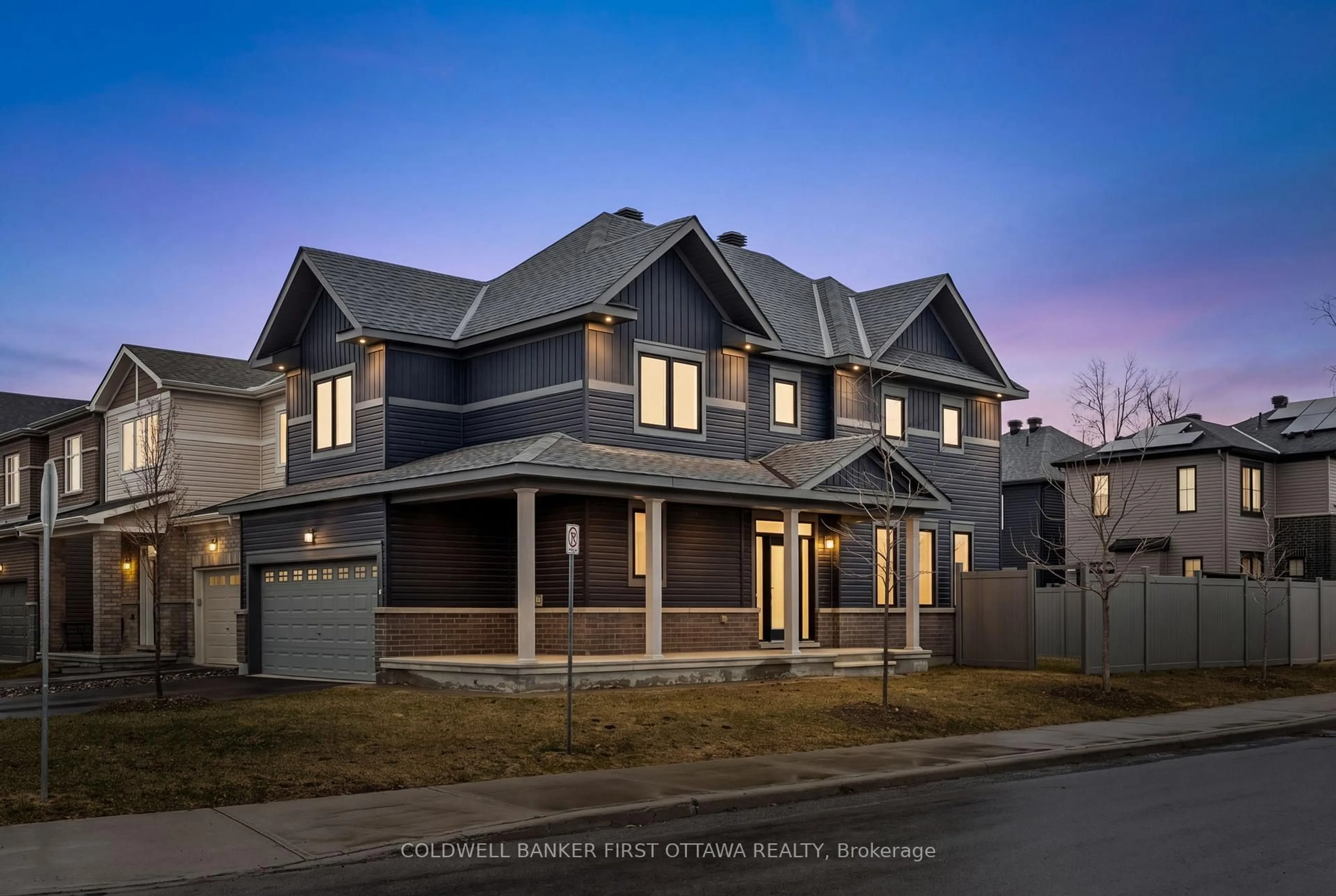 Home with vinyl exterior material, street for 796 Cappamore Dr, Ottawa Ontario K2J 6V6