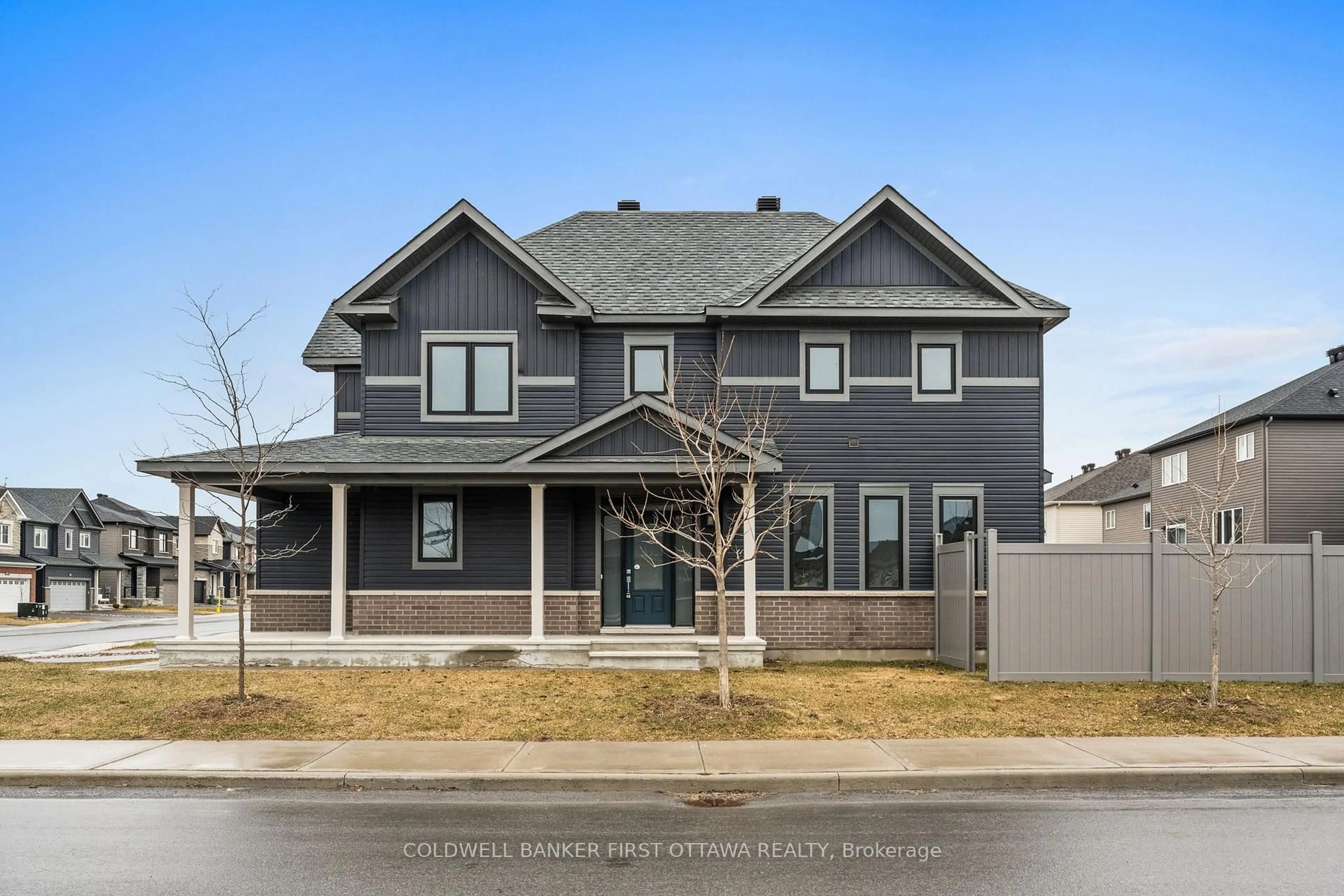 Home with vinyl exterior material, street for 796 Cappamore Dr, Ottawa Ontario K2J 6V6