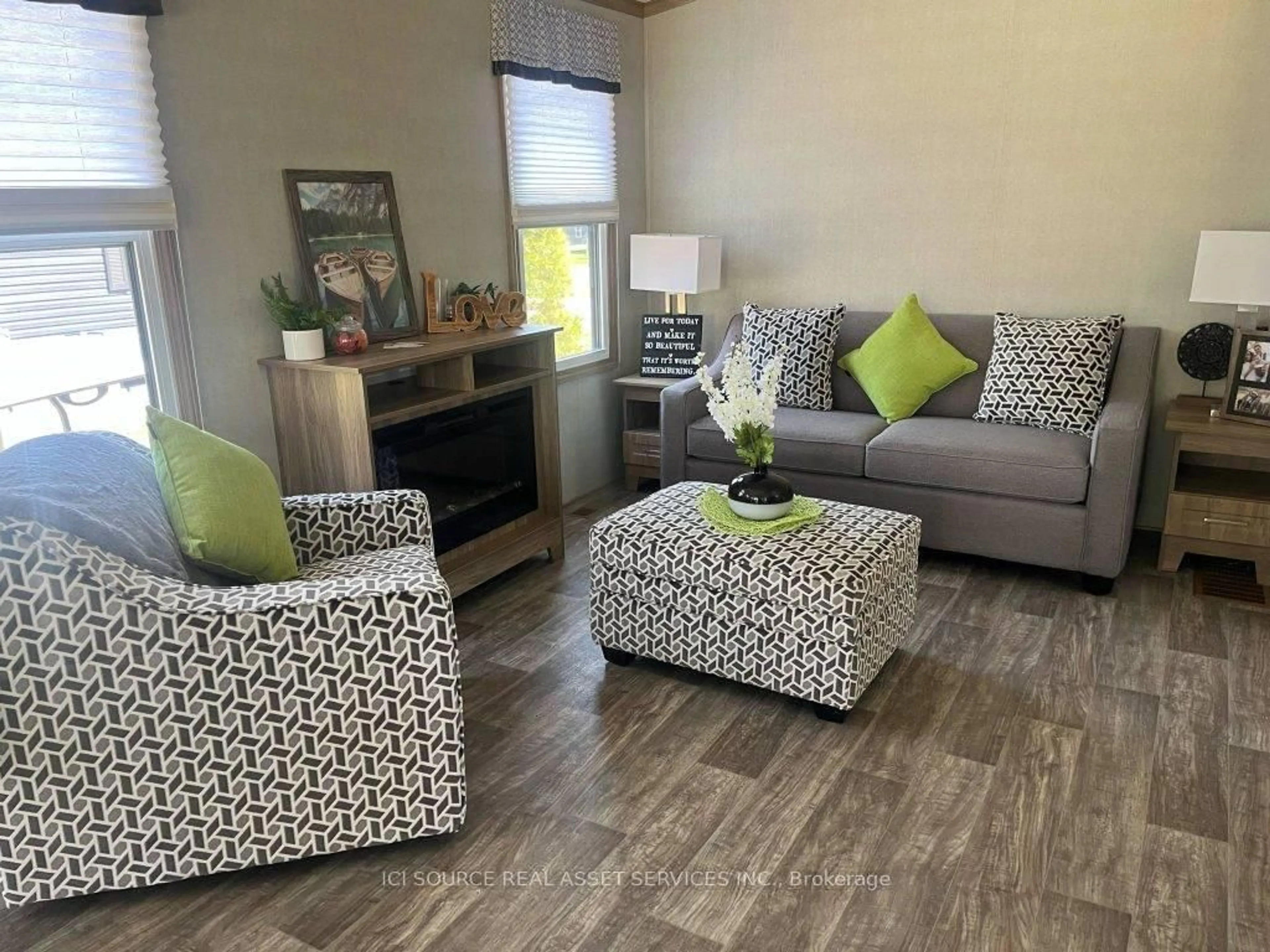 Living room with furniture, unknown for 1047 Bonnie Lake Camp Rd #LKR023, Bracebridge Ontario P1L 1W9