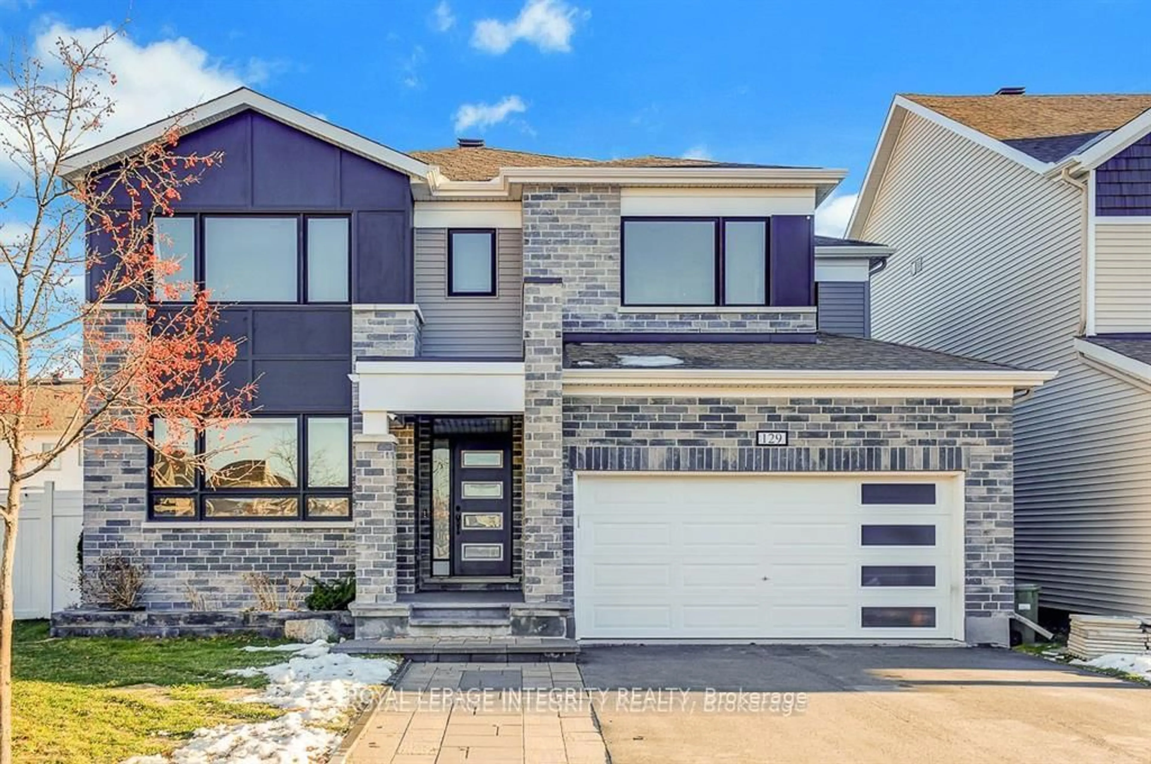 Home with brick exterior material, street for 129 Reliance Rdge, Ottawa Ontario K2V 0R3