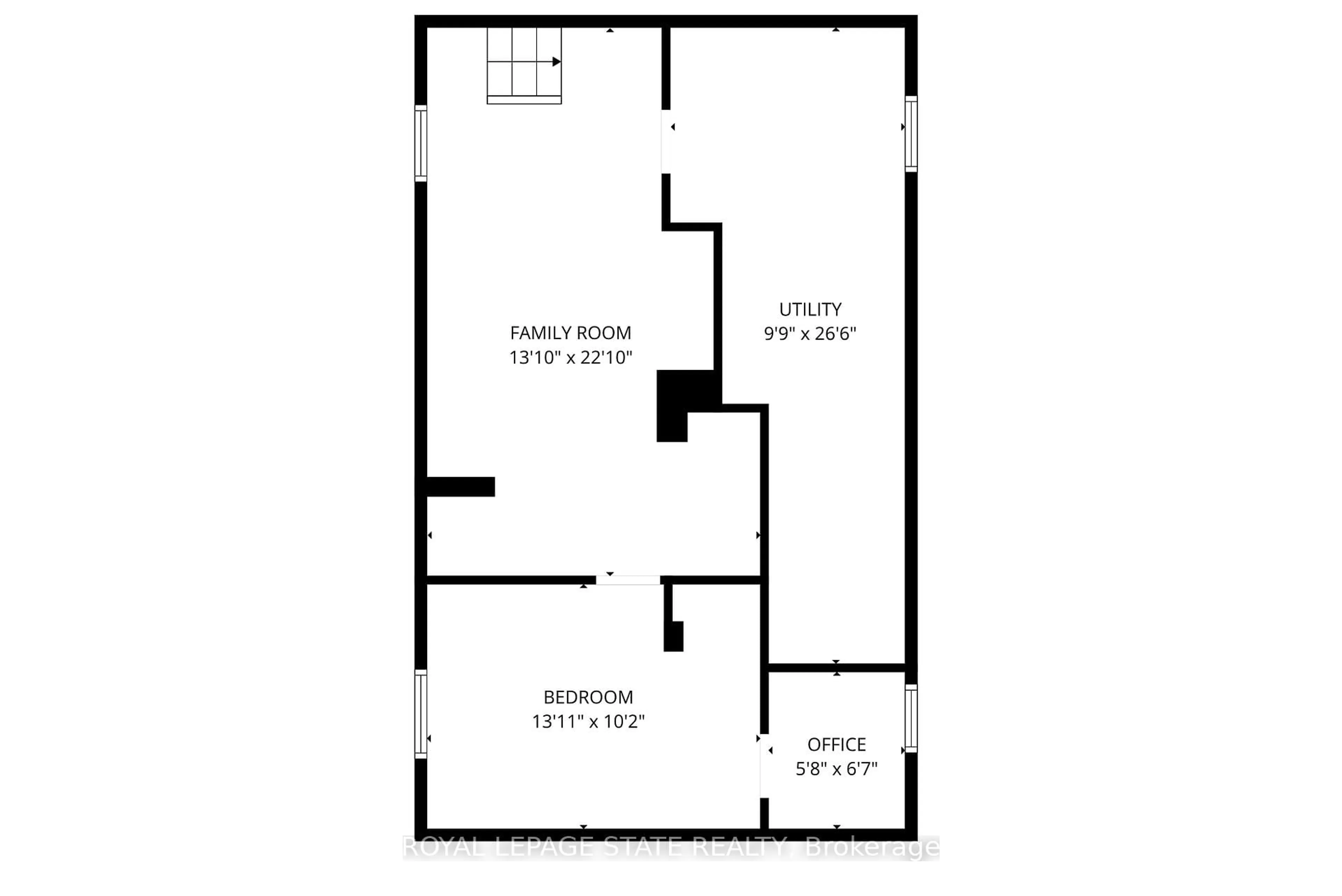 Floor plan for 171 Glencairn Ave, Hamilton Ontario L8K 3N8