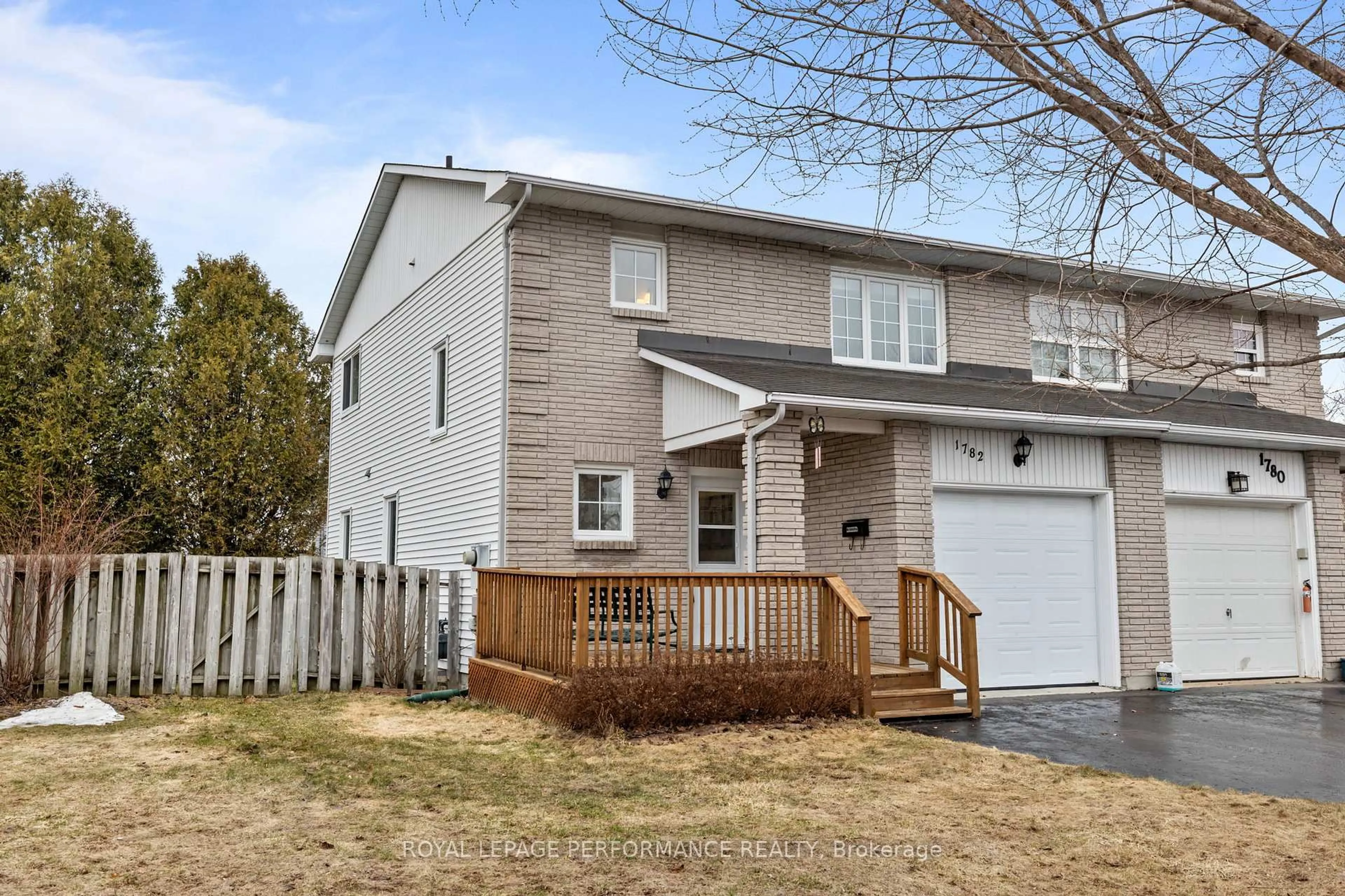 Home with vinyl exterior material, street for 1782 Radway Terr, Orleans Ontario K1C 5K2