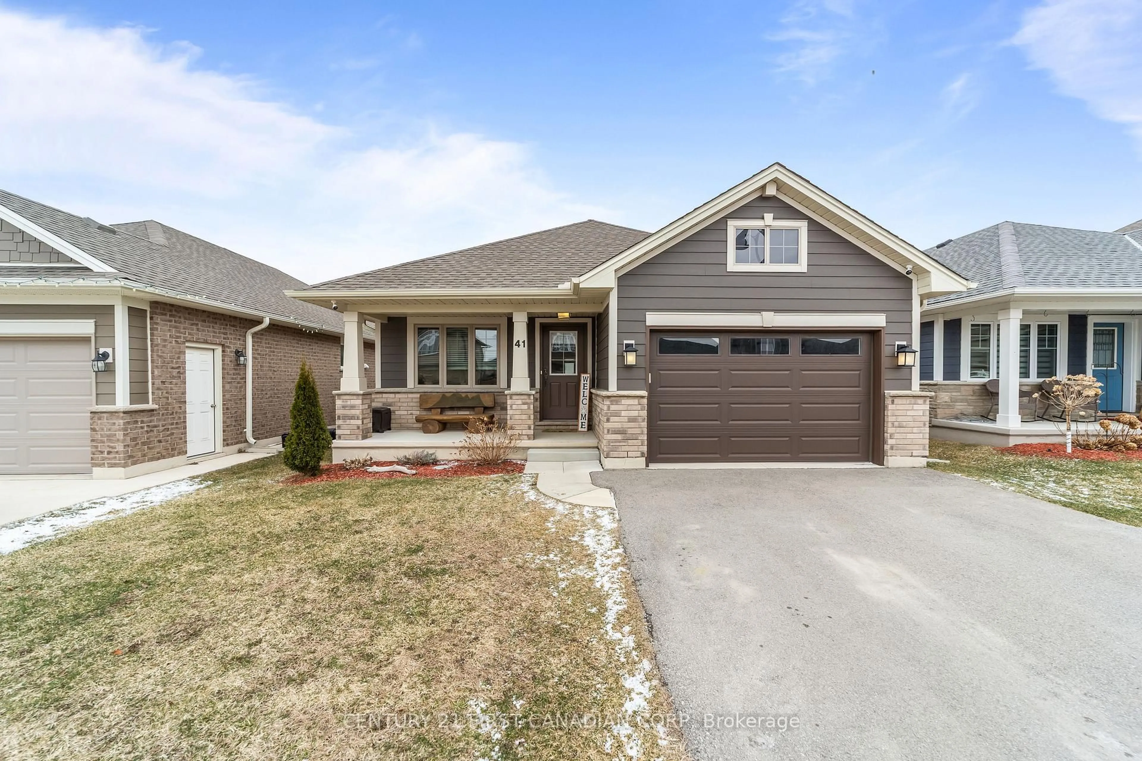 Home with brick exterior material, street for 41 Ambrosia Path, St. Thomas Ontario N5R 0J8