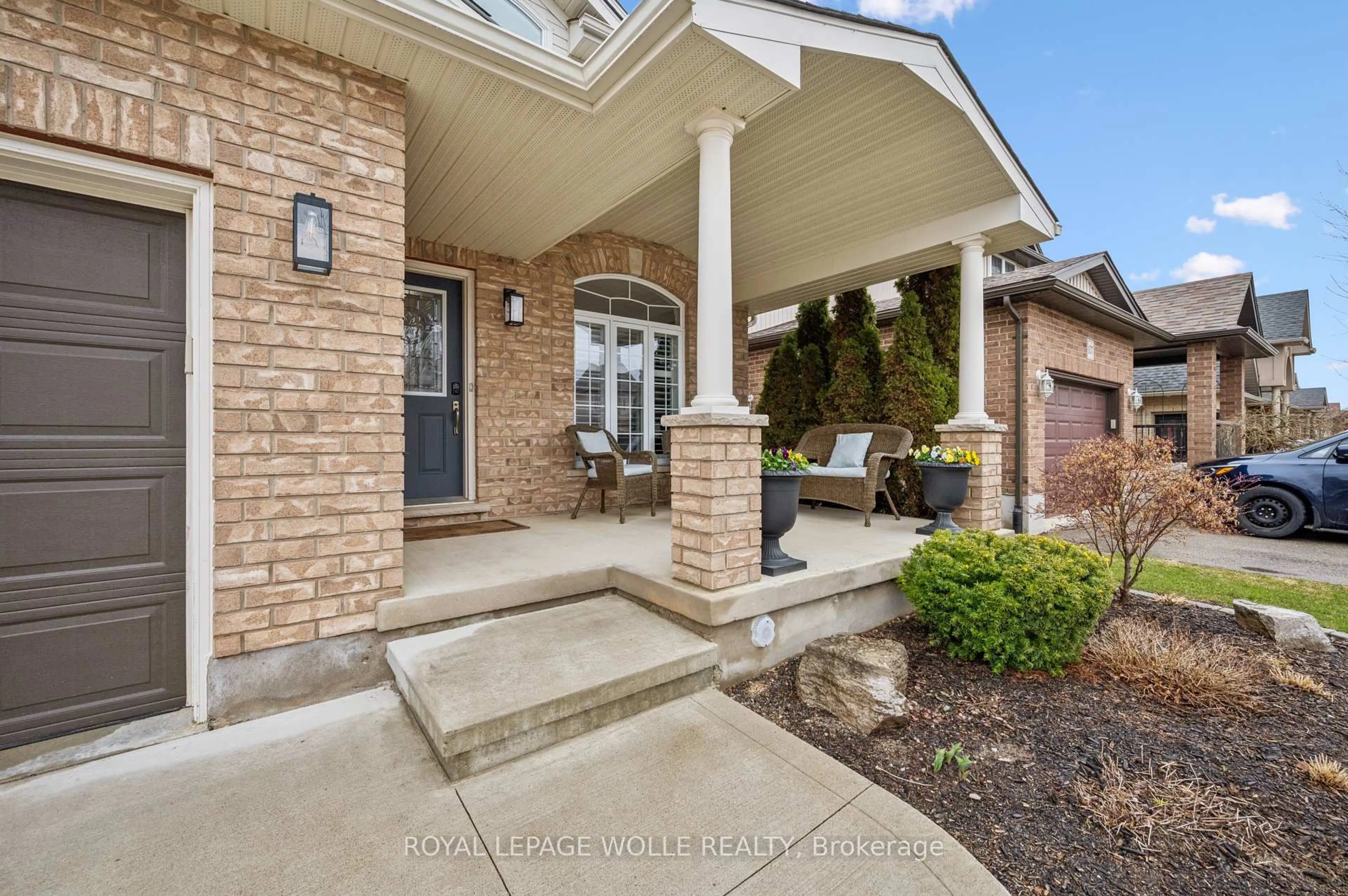 Home with brick exterior material, street for 111 Muscovey Dr, Woolwich Ontario N3B 3P7