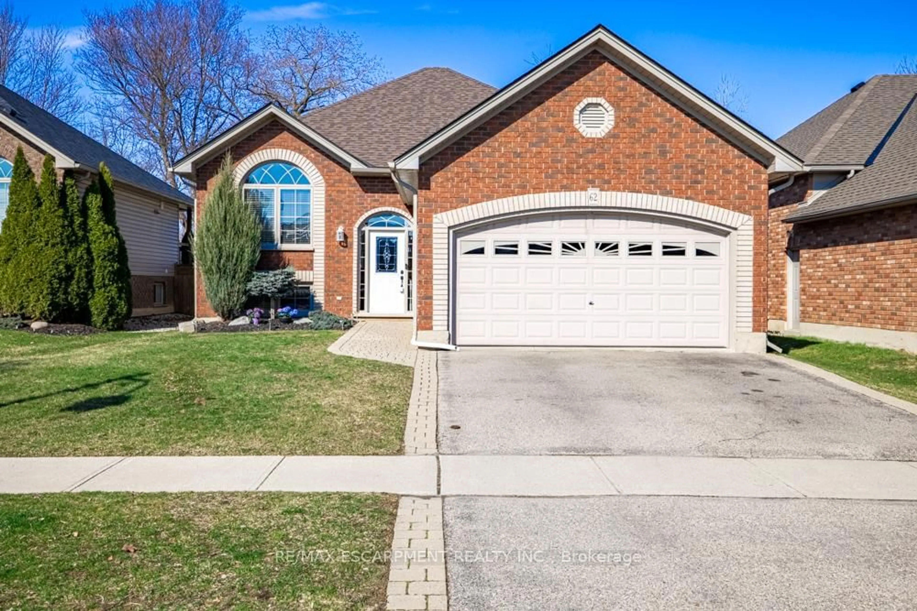 Home with brick exterior material, street for 62 Mission Rd, Brantford Ontario N3S 0A3