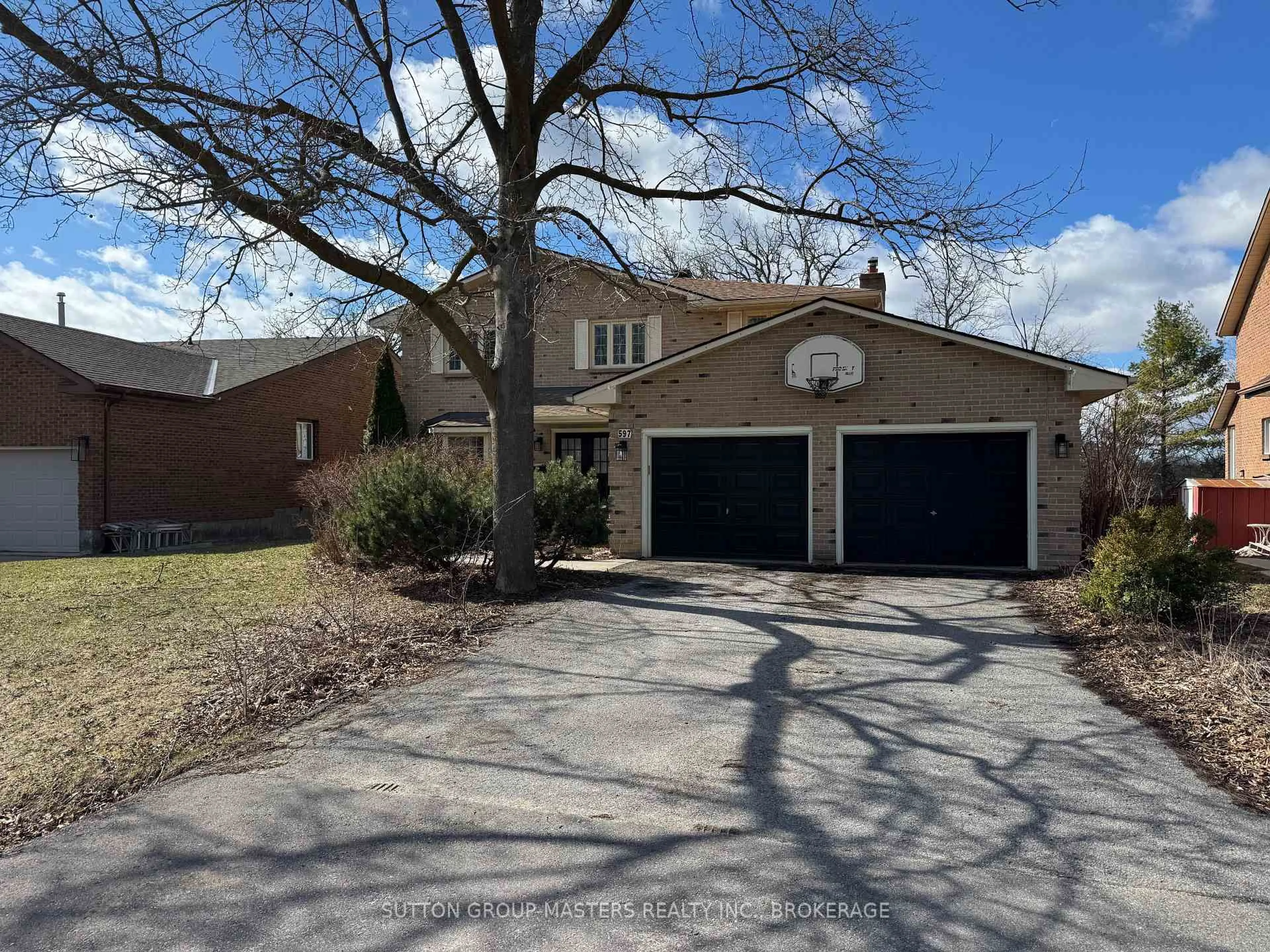 Home with brick exterior material, street for 597 Forest Hill Dr, Kingston Ontario K7M 7N6