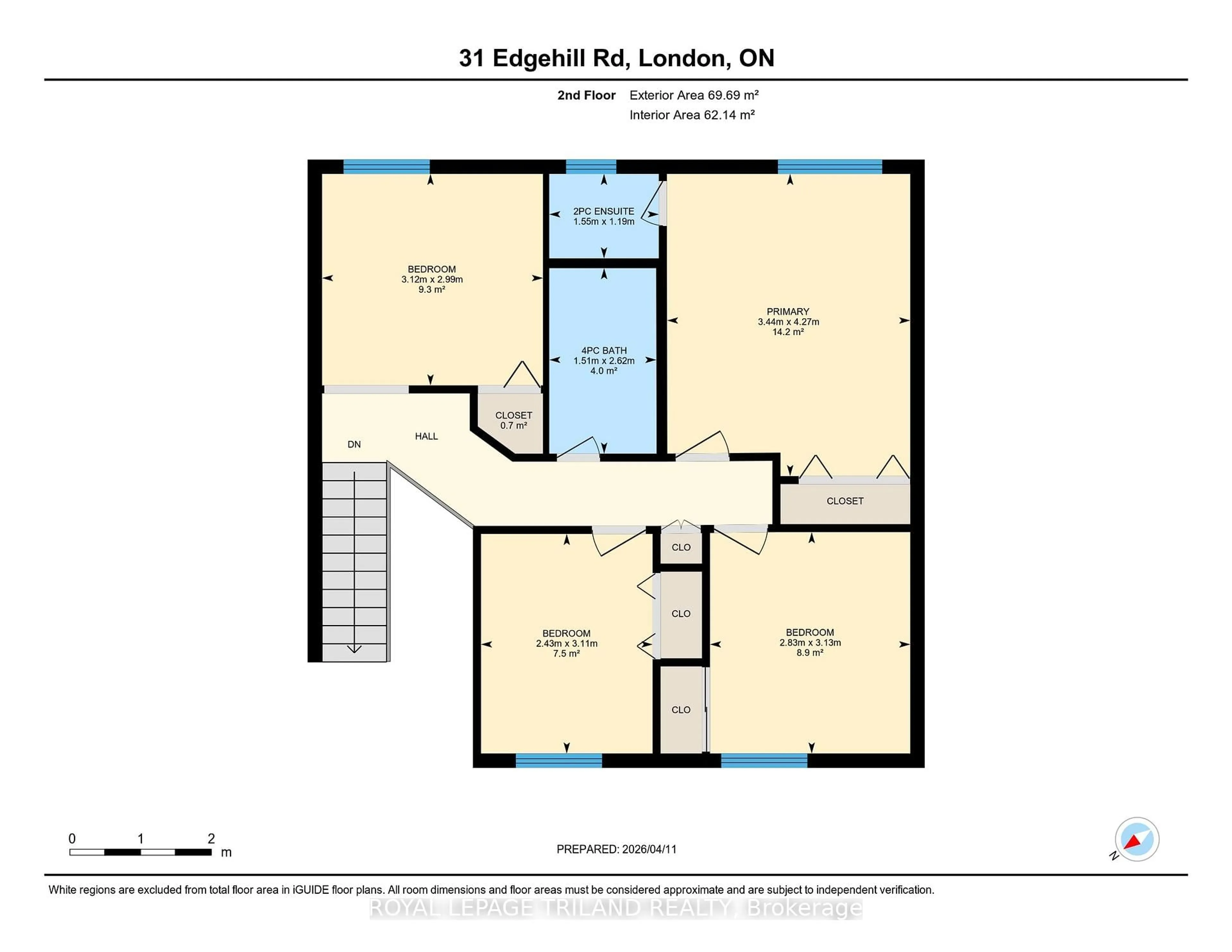 Floor plan for 31 Edgehill Rd, London North Ontario N6G 2T2