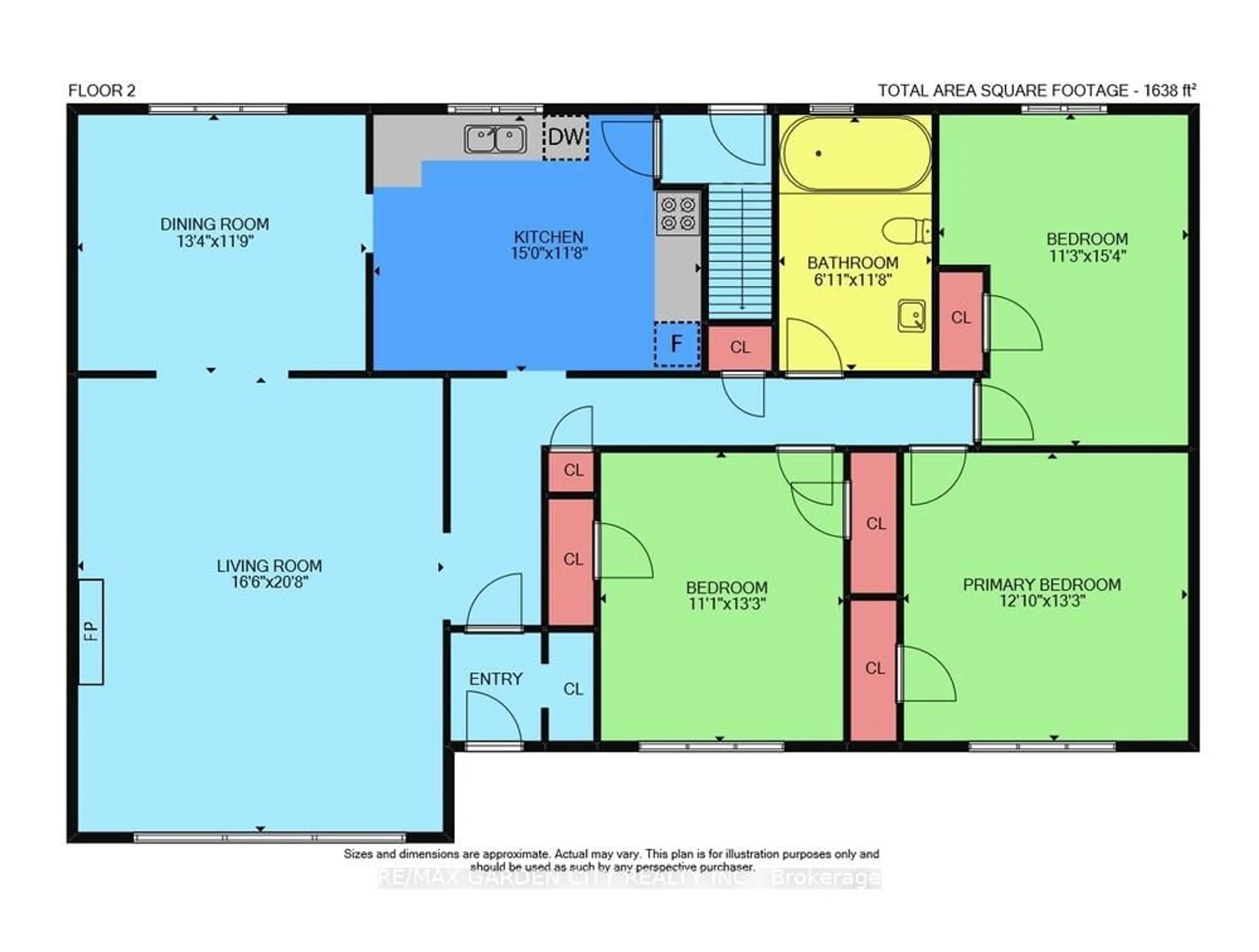 Floor plan for 491 Niagara St, St. Catharines Ontario L2M 3P4