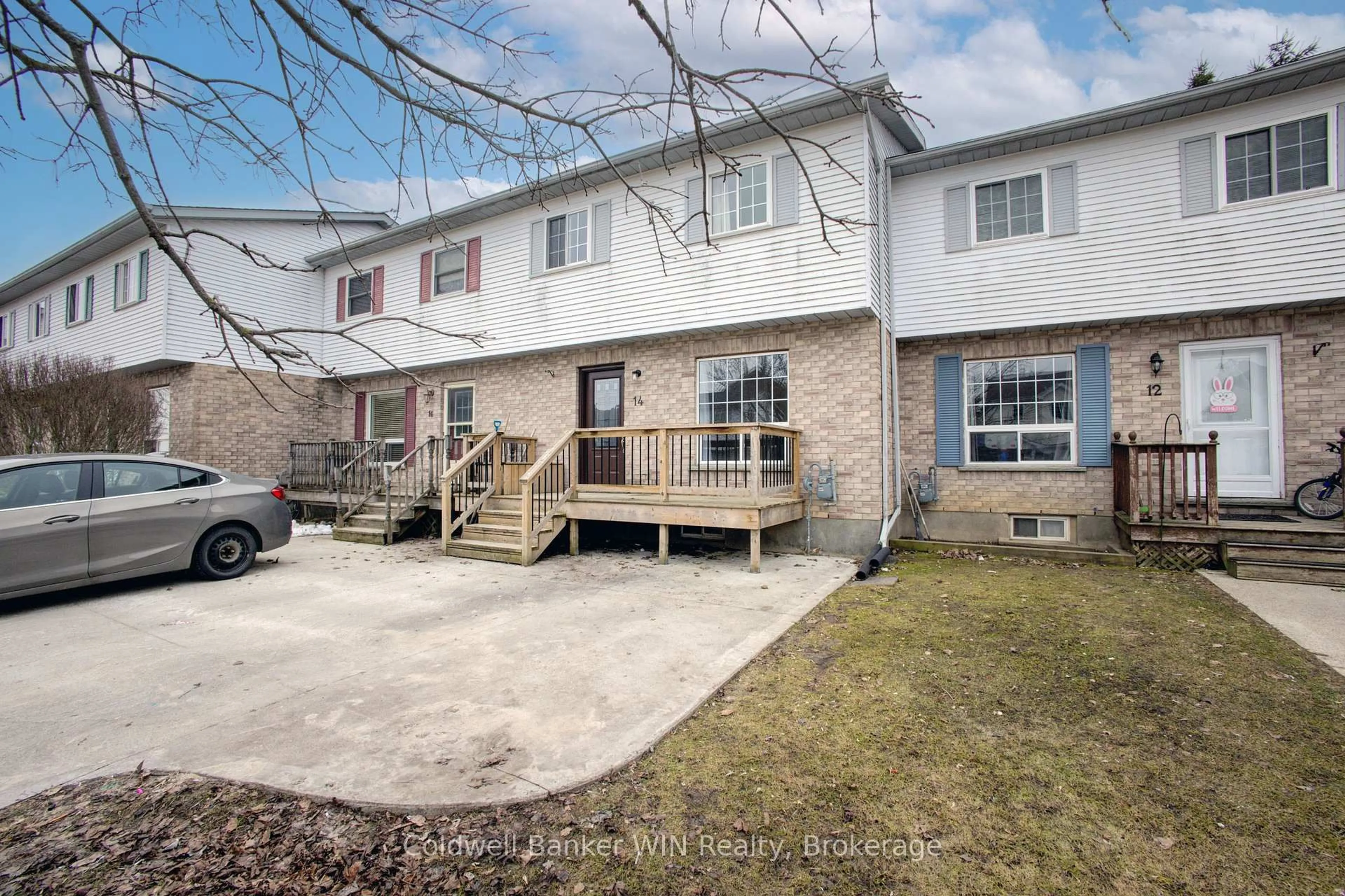 A pic from outside/outdoor area/front of a property/back of a property/a pic from drone, street for 14 Farrell Lane, Wellington North Ontario N0G 1A0