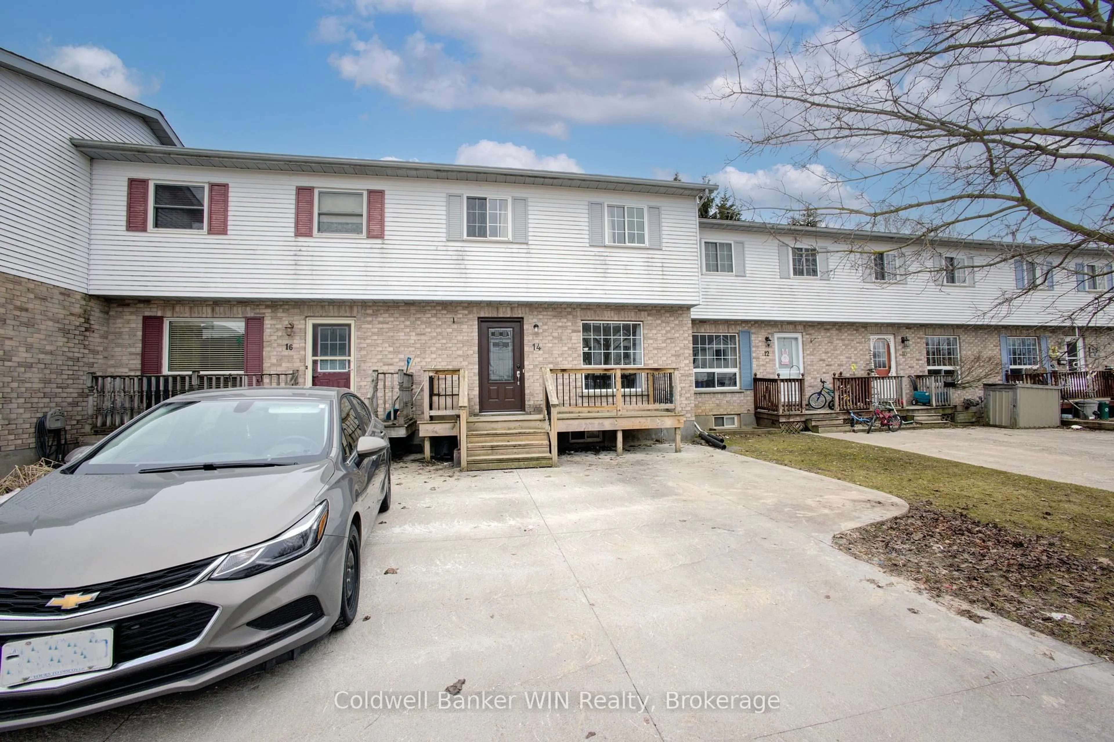 A pic from outside/outdoor area/front of a property/back of a property/a pic from drone, street for 14 Farrell Lane, Wellington North Ontario N0G 1A0