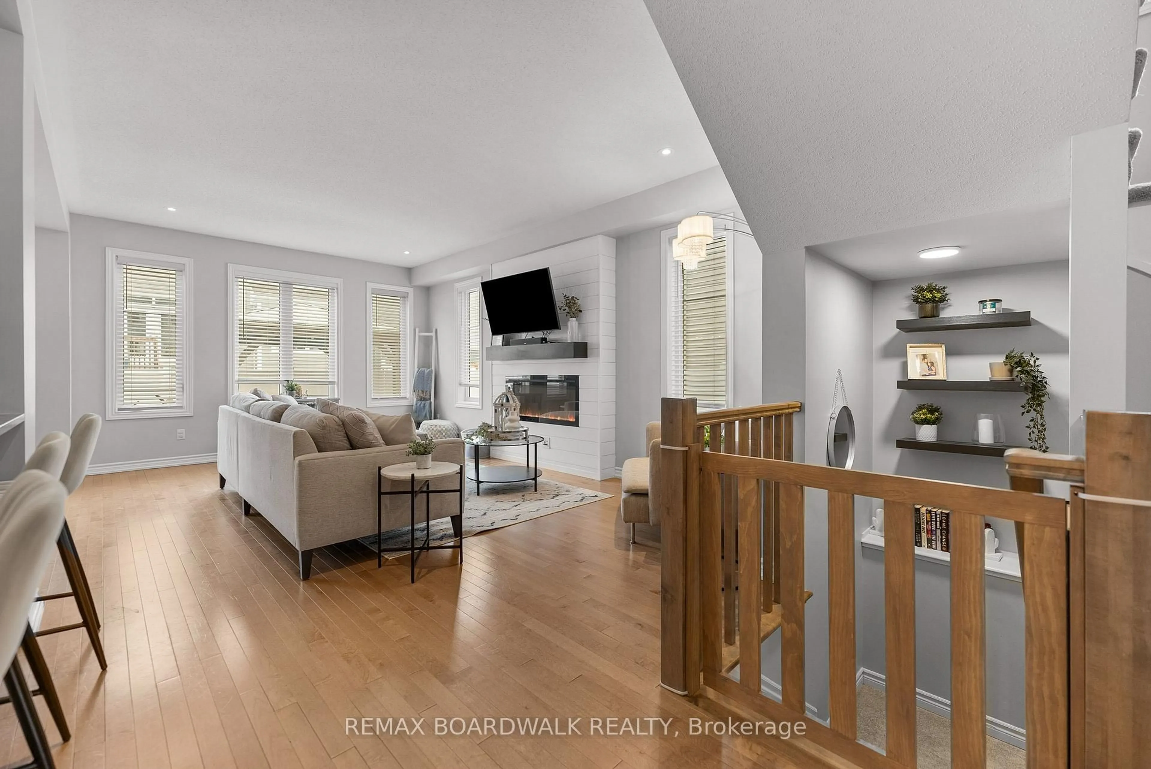 Living room with furniture, unknown for 179 Equitation Circ, Ottawa Ontario K2V 0H2