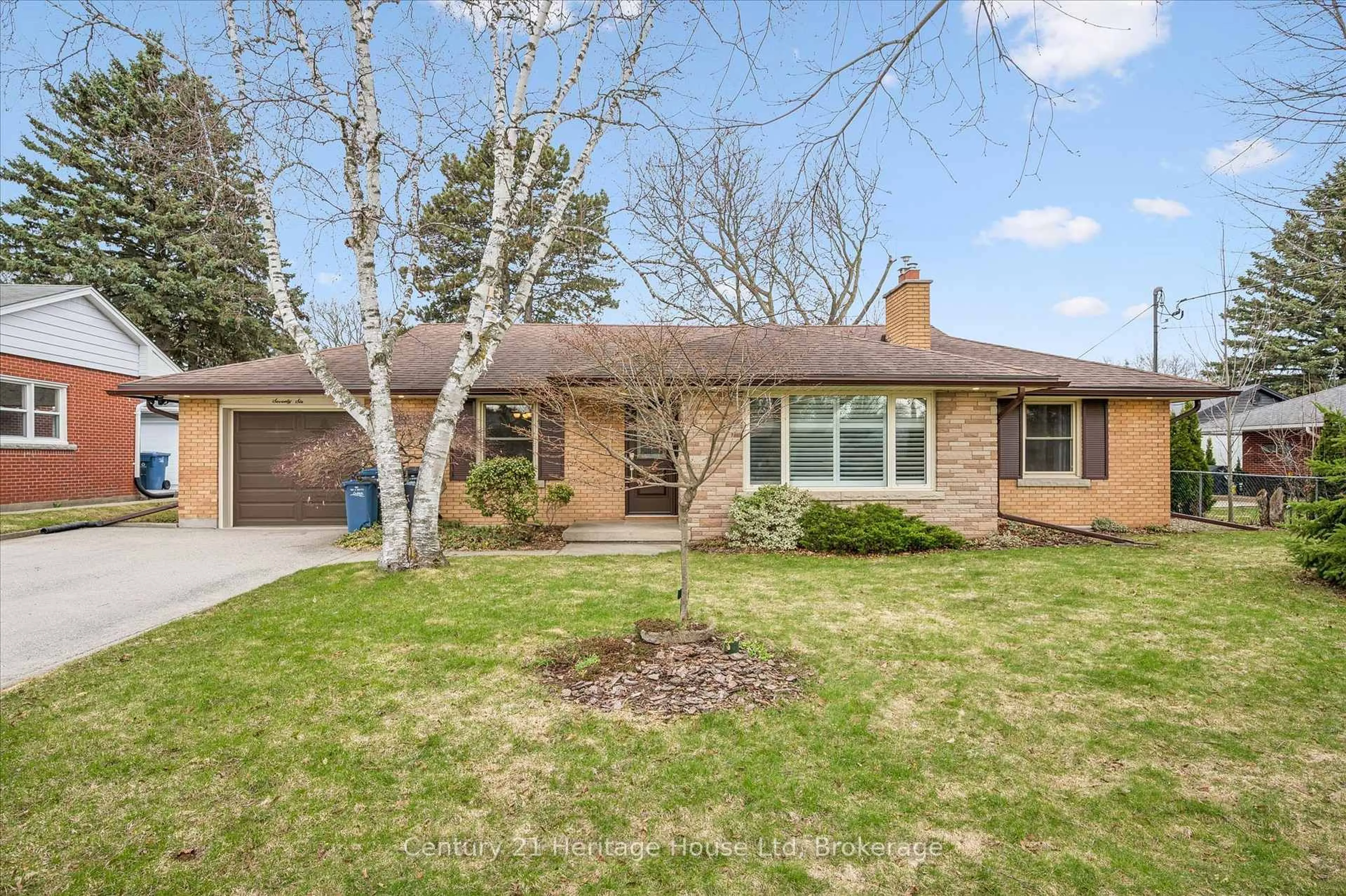 Home with brick exterior material, street for 76 Kensington St, Guelph Ontario N1E 3P7