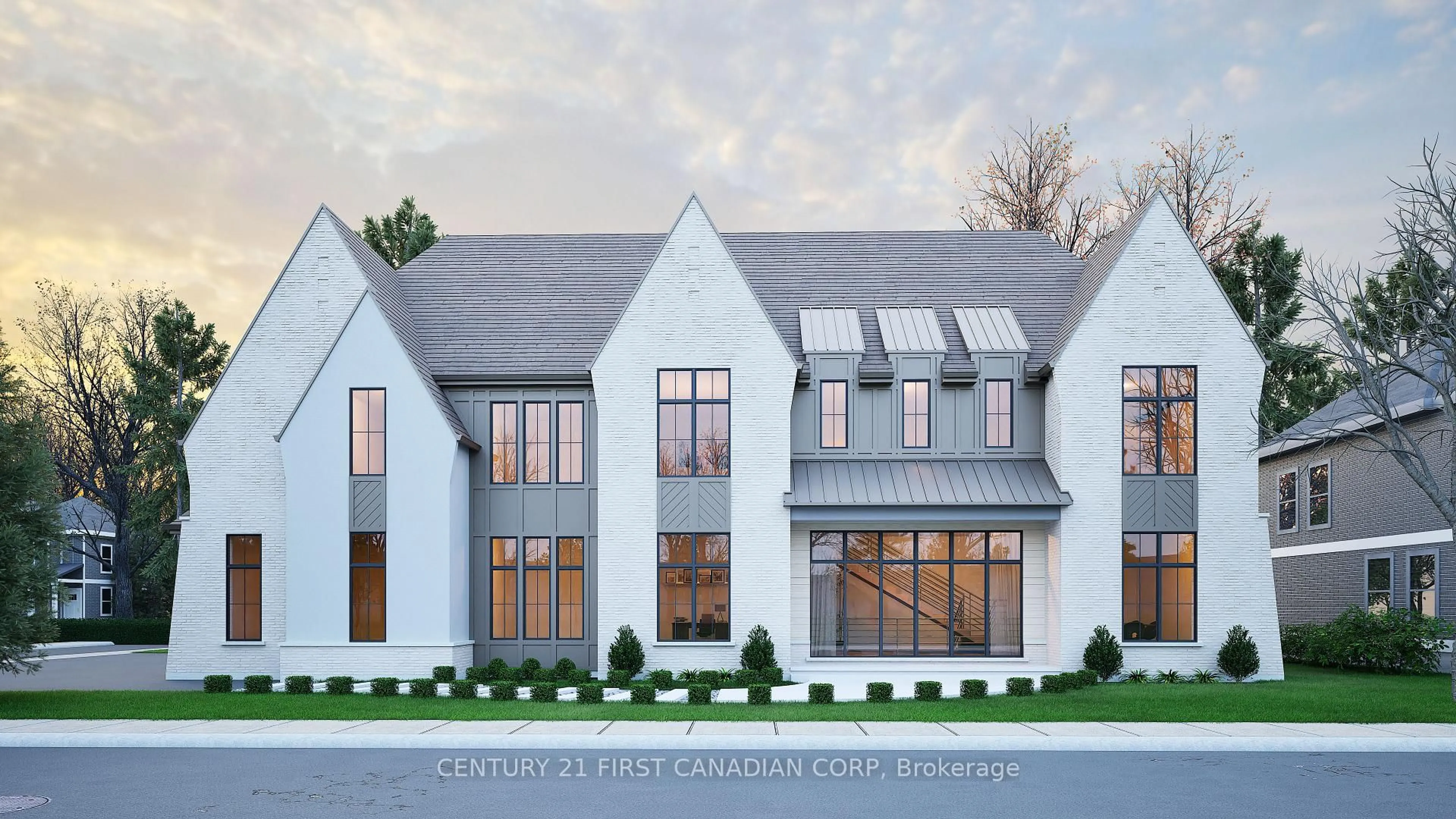 Home with brick exterior material, building for 10137 Merrywood Dr, Lambton Shores Ontario N0M 1T0