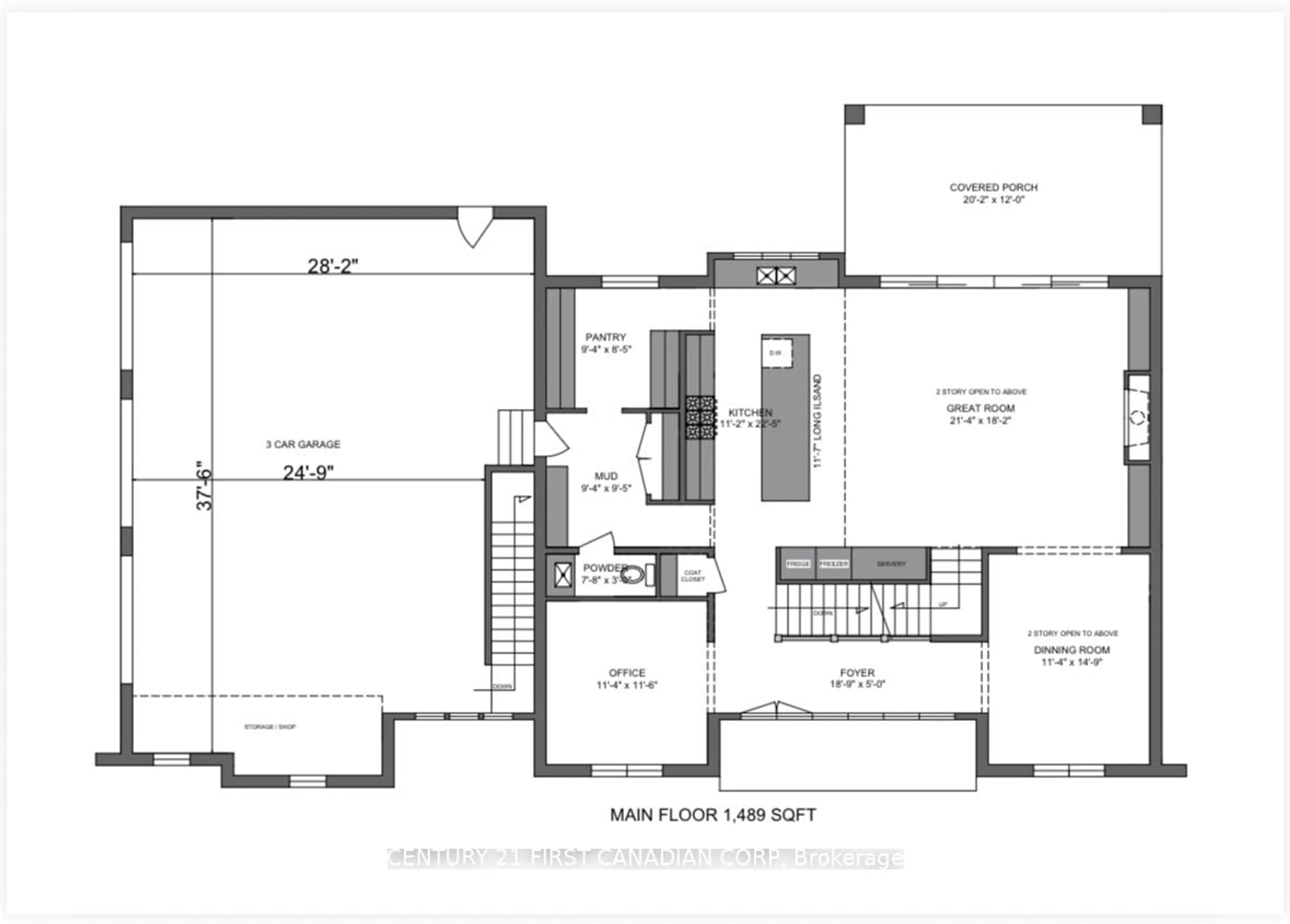 Floor plan for 10137 Merrywood Dr, Lambton Shores Ontario N0M 1T0