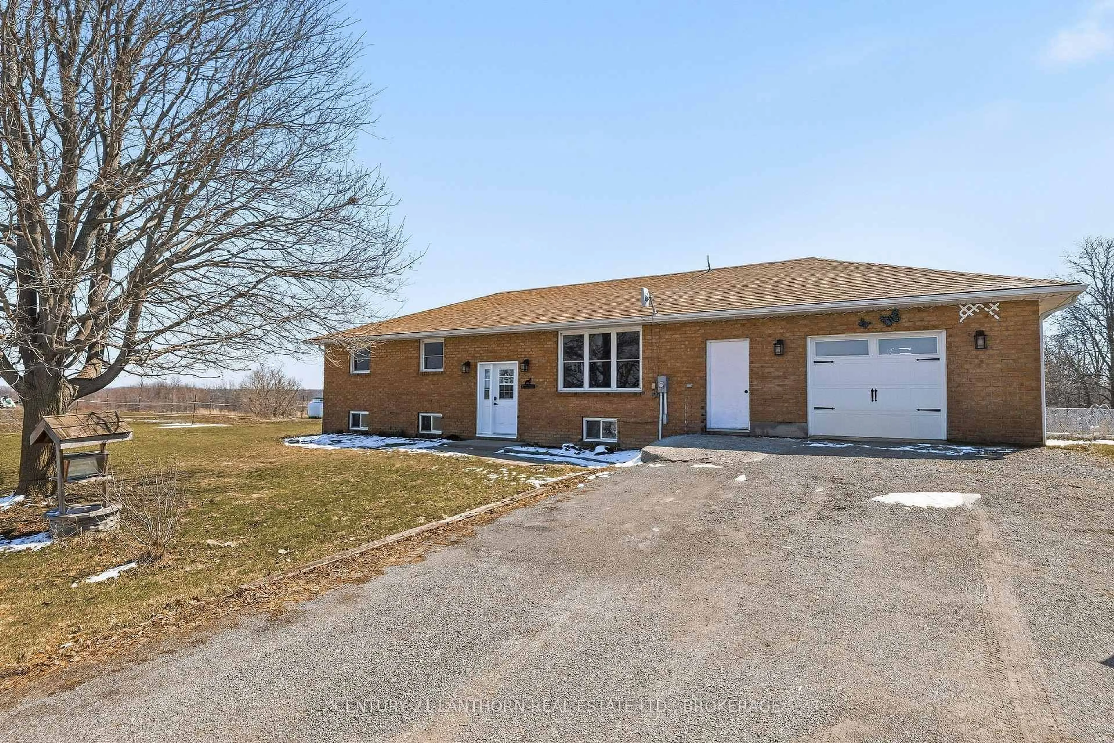 A pic from outside/outdoor area/front of a property/back of a property/a pic from drone, building for 5243 County Road 8, Napanee Ontario K7R 3K7