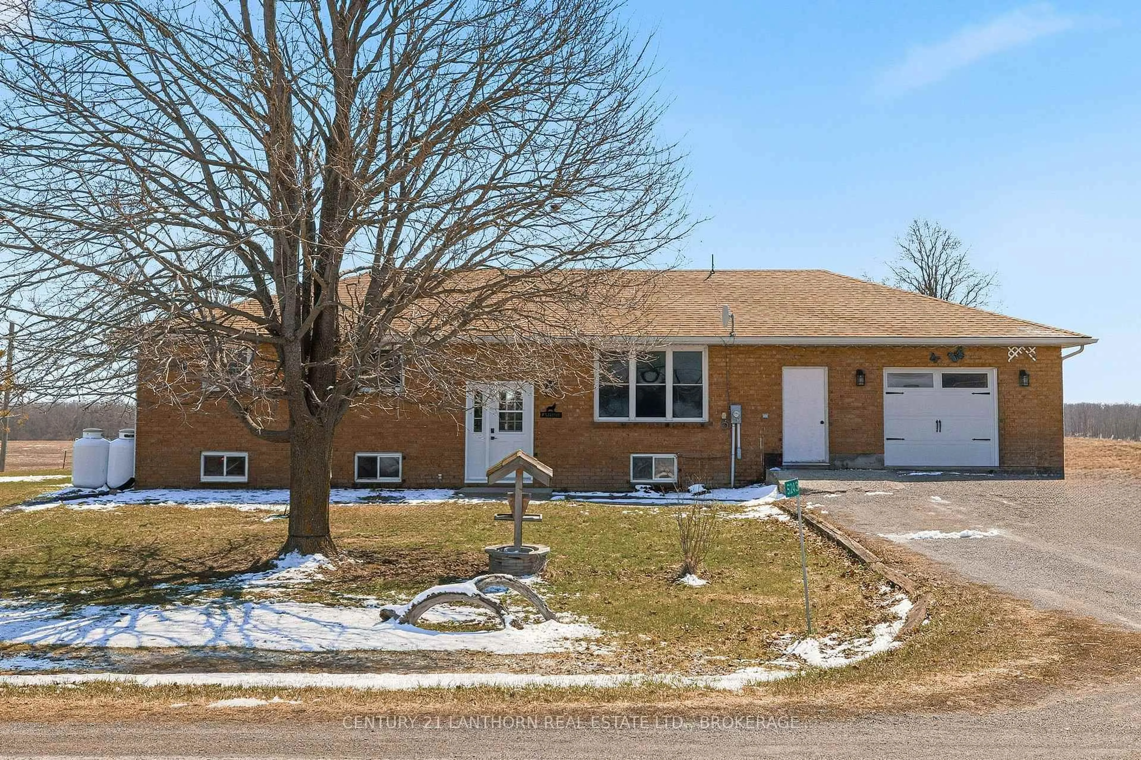 Home with brick exterior material, street for 5243 County Road 8, Napanee Ontario K7R 3K7