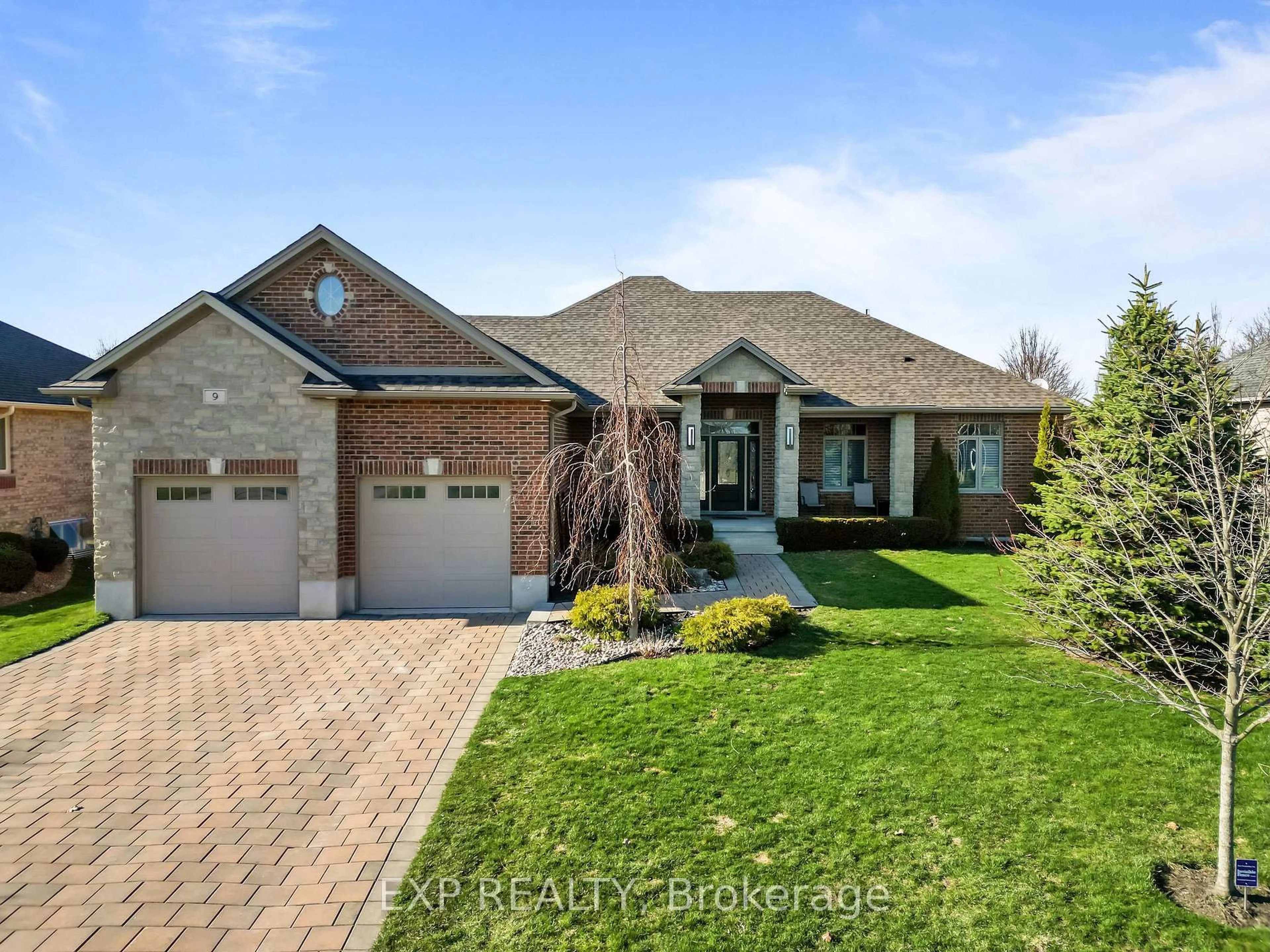 Home with brick exterior material, street for 9 Towerline St, Middlesex Centre Ontario N0L 1E0