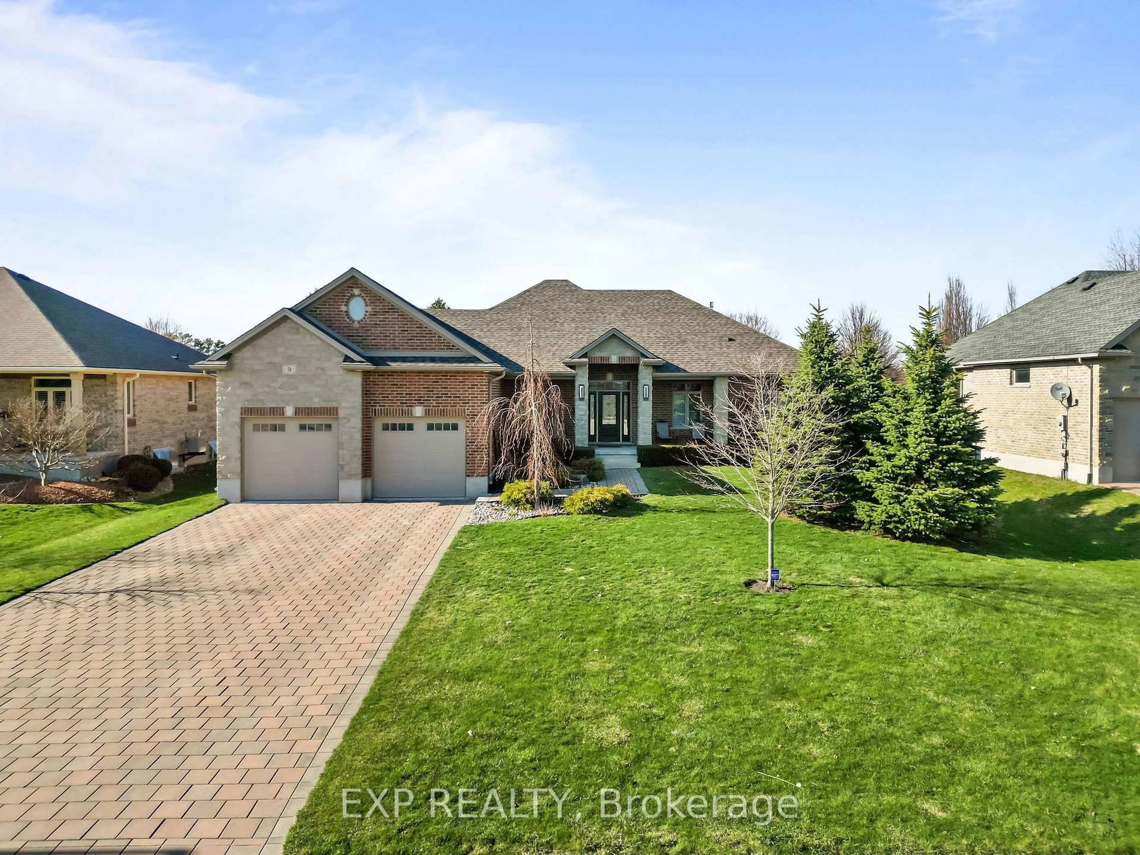 Home with brick exterior material, street for 9 Towerline St, Middlesex Centre Ontario N0L 1E0