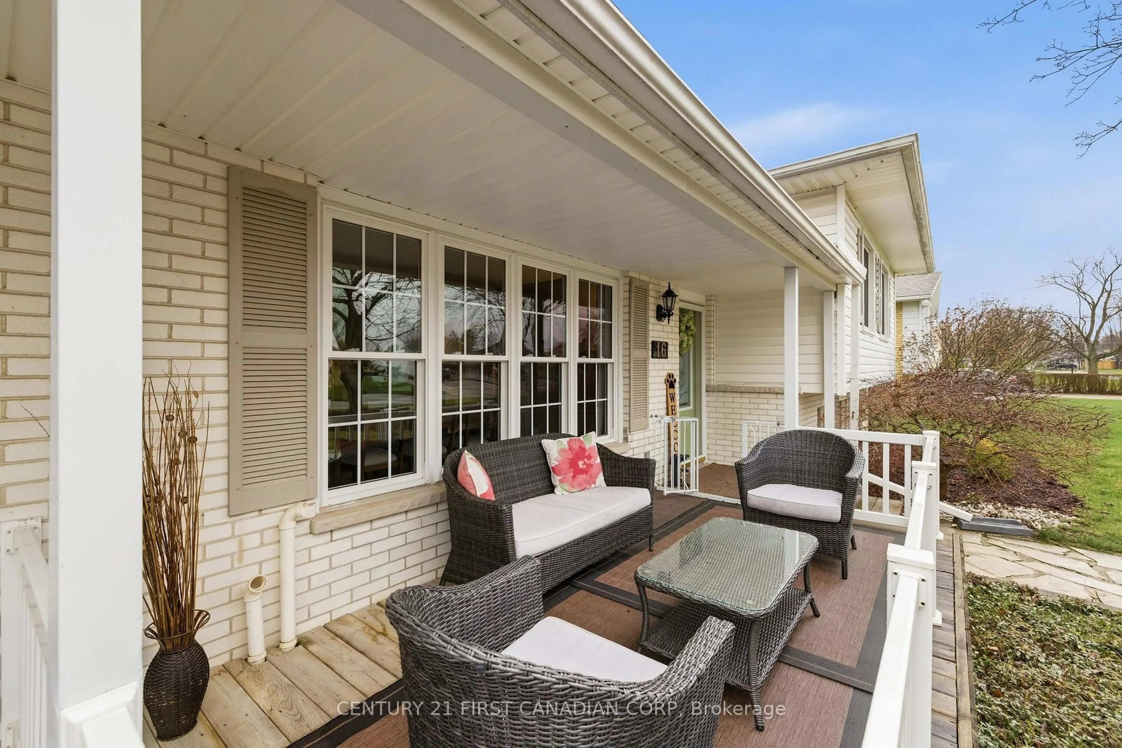 Patio, street for 16 Gustin Ave, London South Ontario N6P 1C2