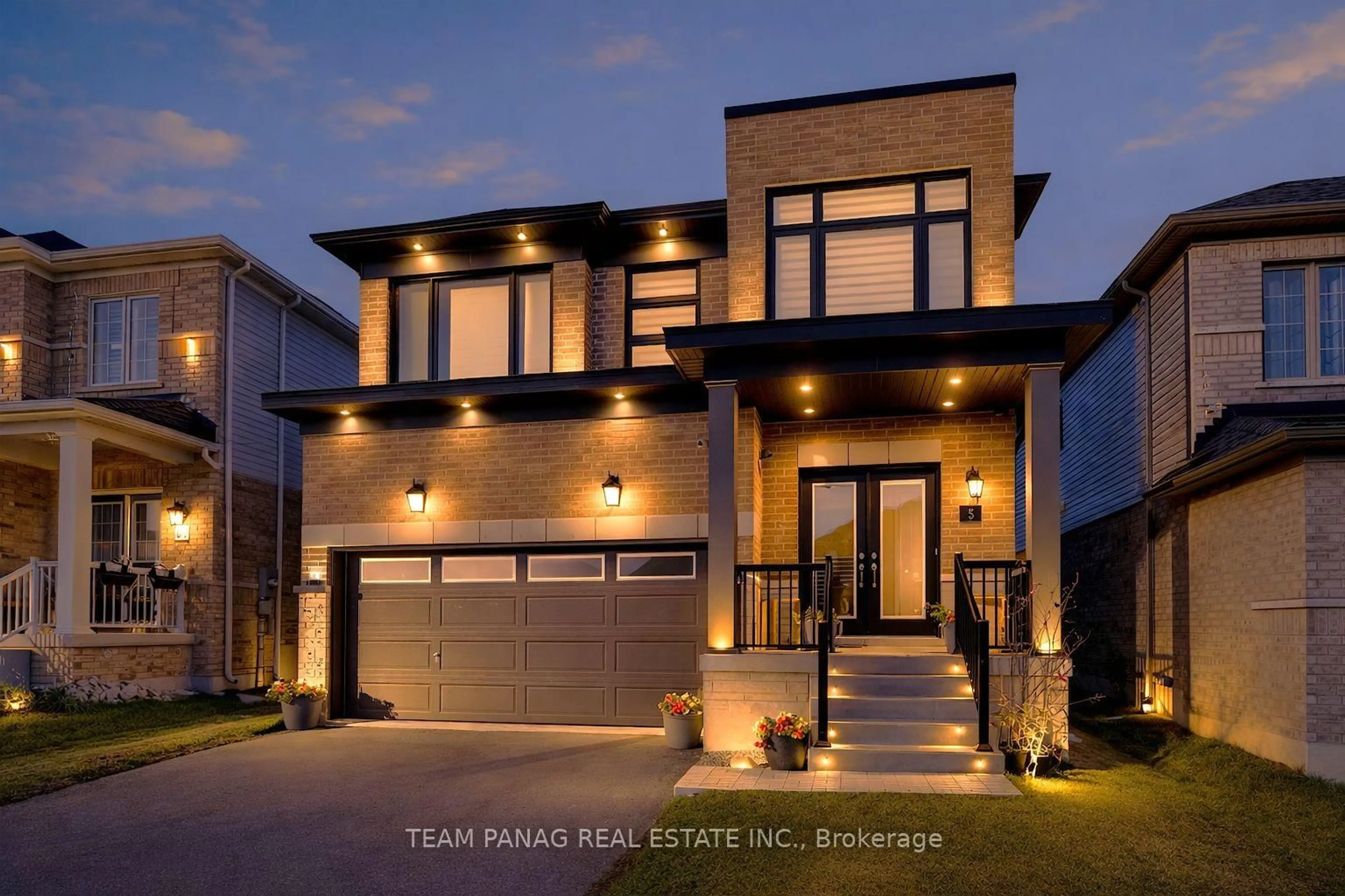 Home with brick exterior material, street for 5 Heming St, Brant Ontario N3L 0M5