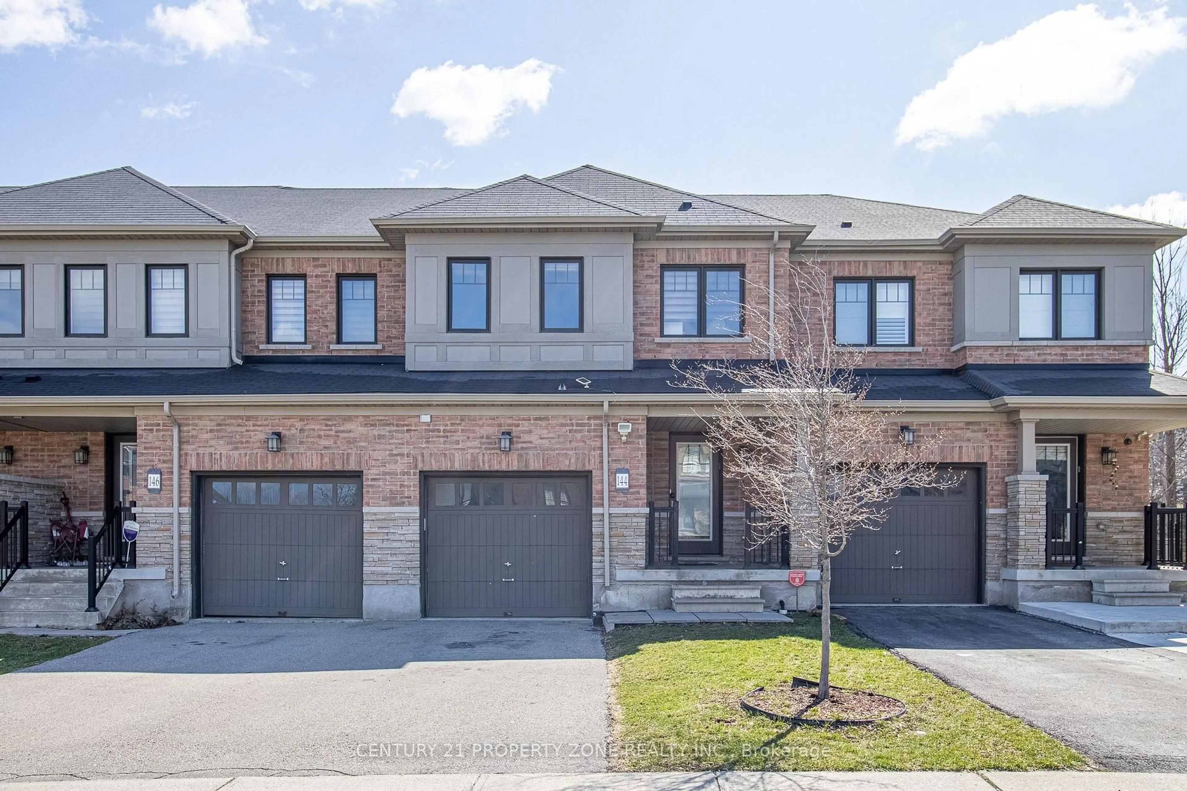 Home with brick exterior material, street for 144 Crafter Cres, Hamilton Ontario L8J 0H8