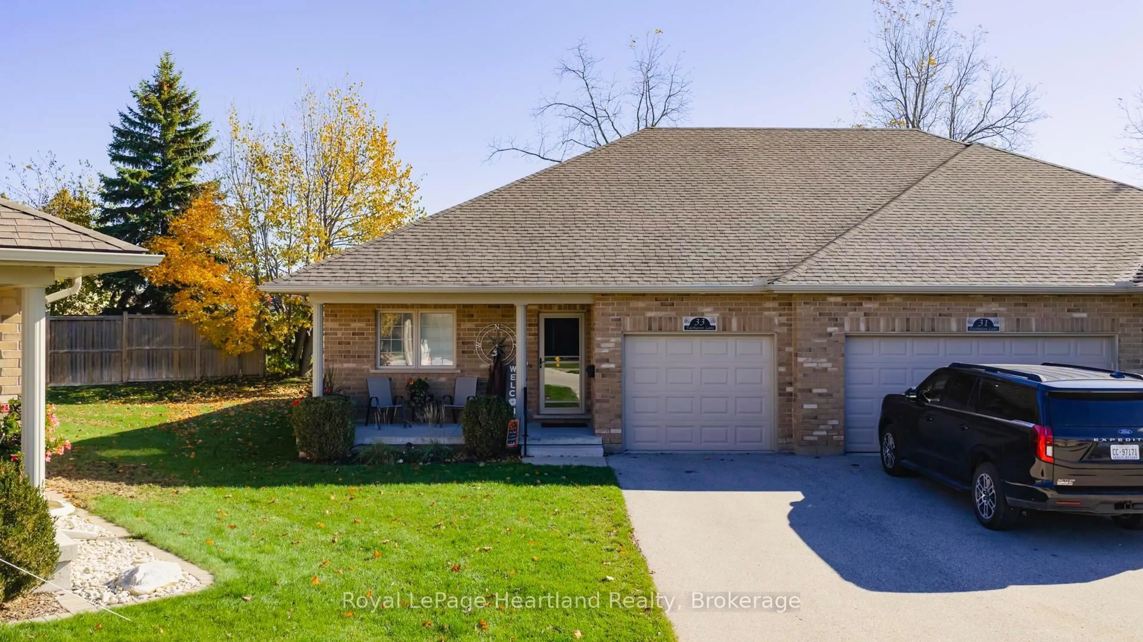 Home with brick exterior material, street for 33 Fairhaven Lane #13, Goderich Ontario N7A 0A5