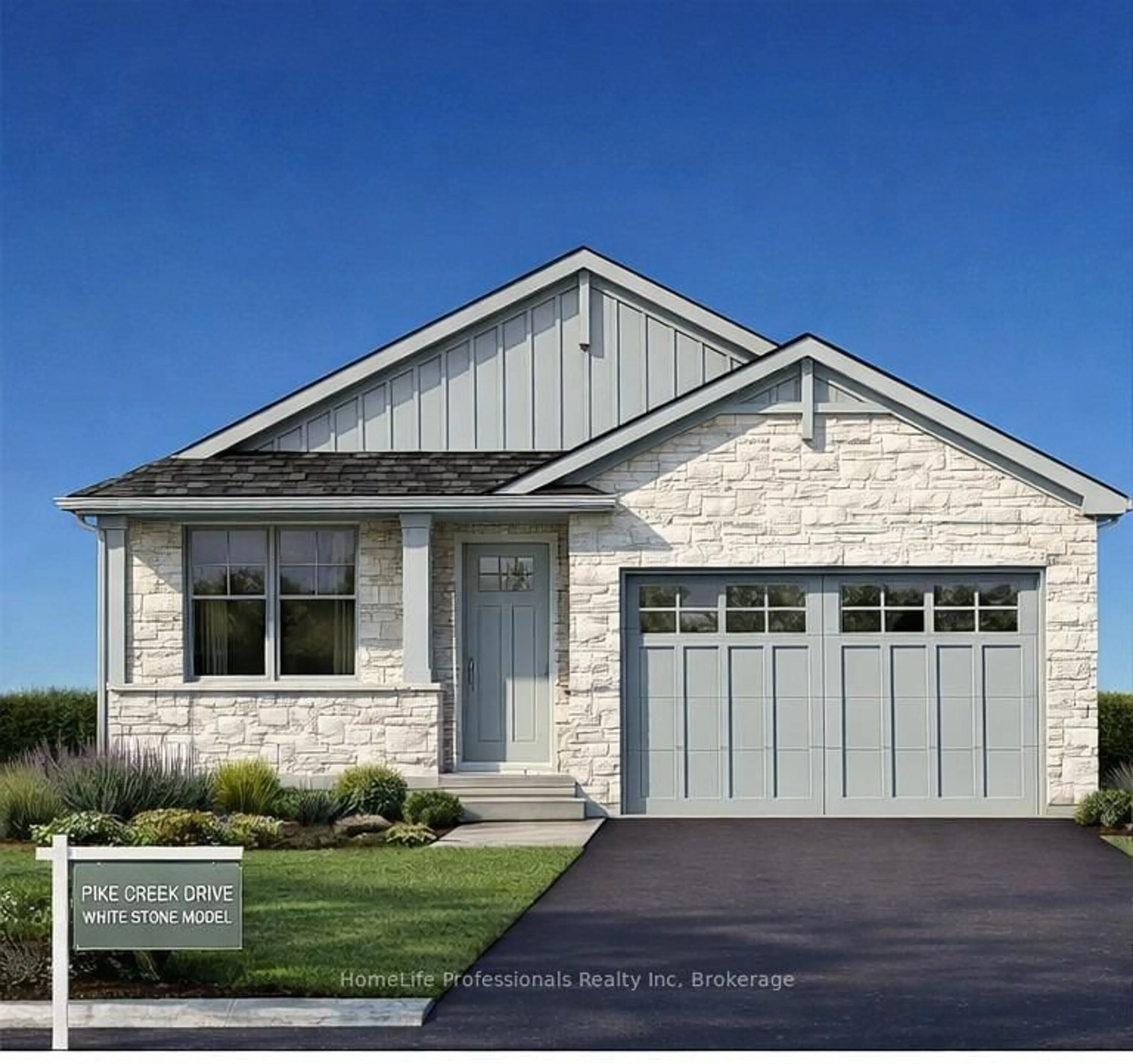 Home with vinyl exterior material, street for 151 PIKE CREEK Dr, Haldimand Ontario N0A 1E0