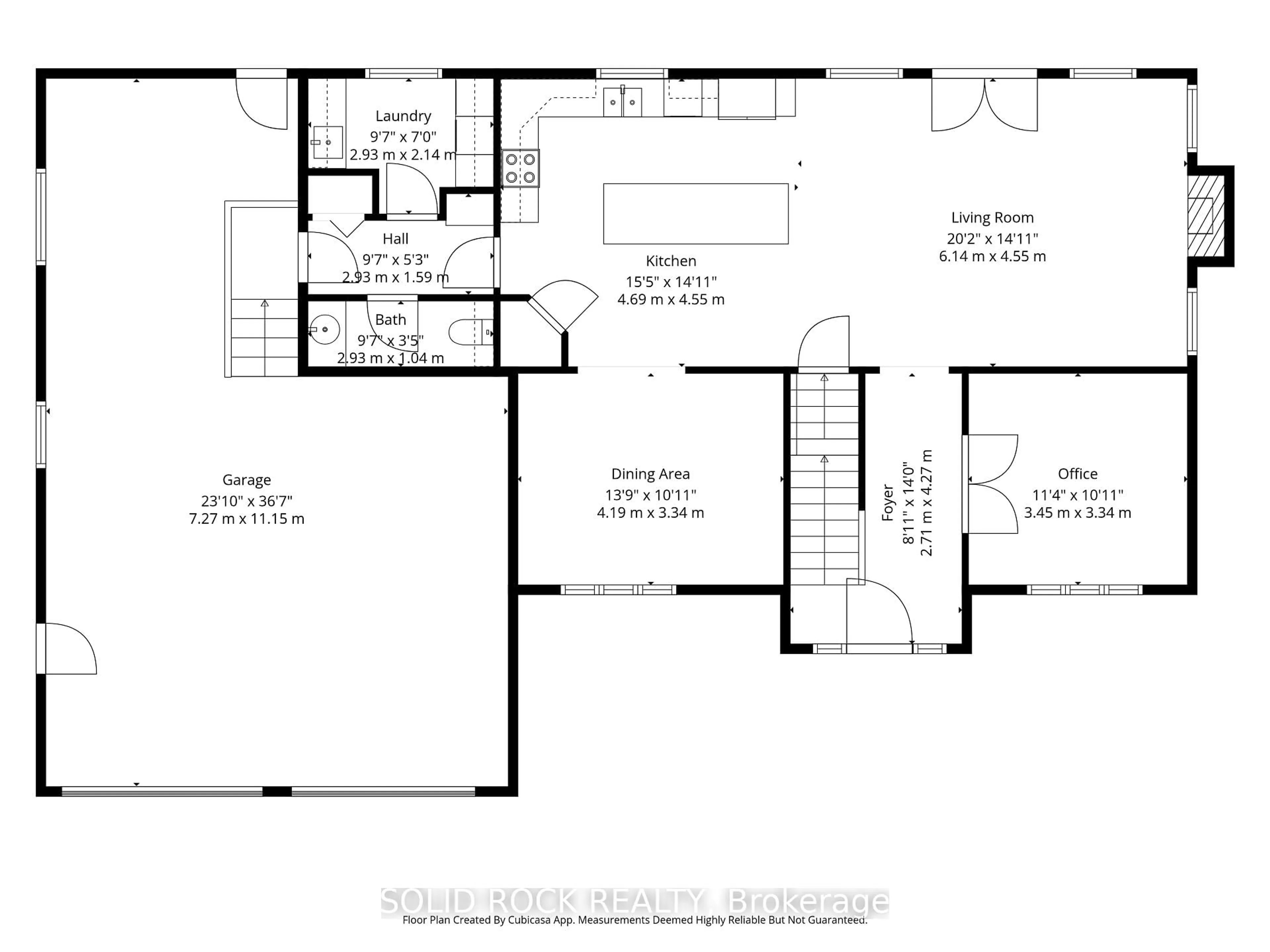 Floor plan for 151 Spruce Cres, Carleton Place Ontario K7C 3P1