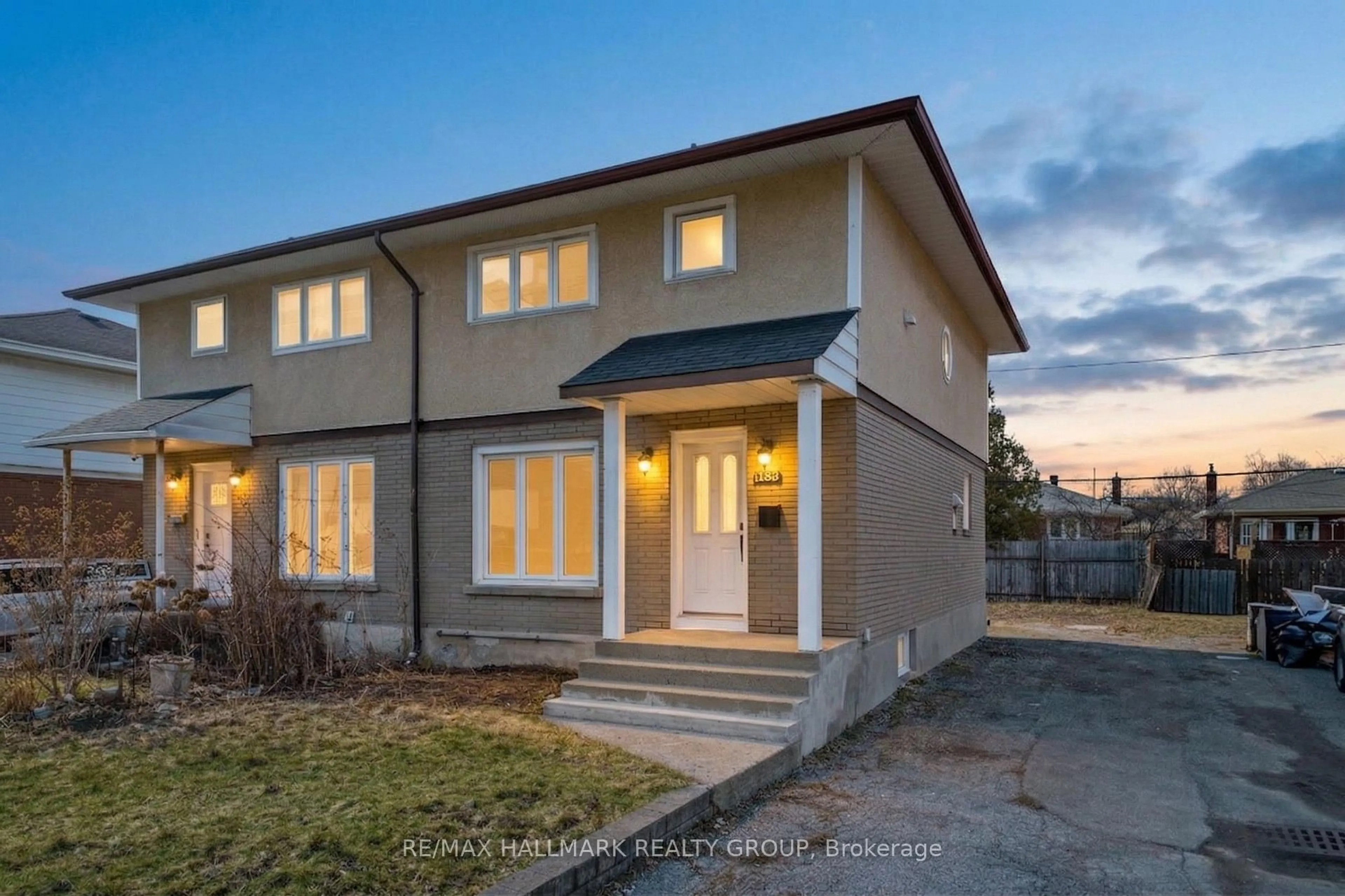 Home with vinyl exterior material, street for 1763 BASELINE Rd, Ottawa Ontario K2C 0C1