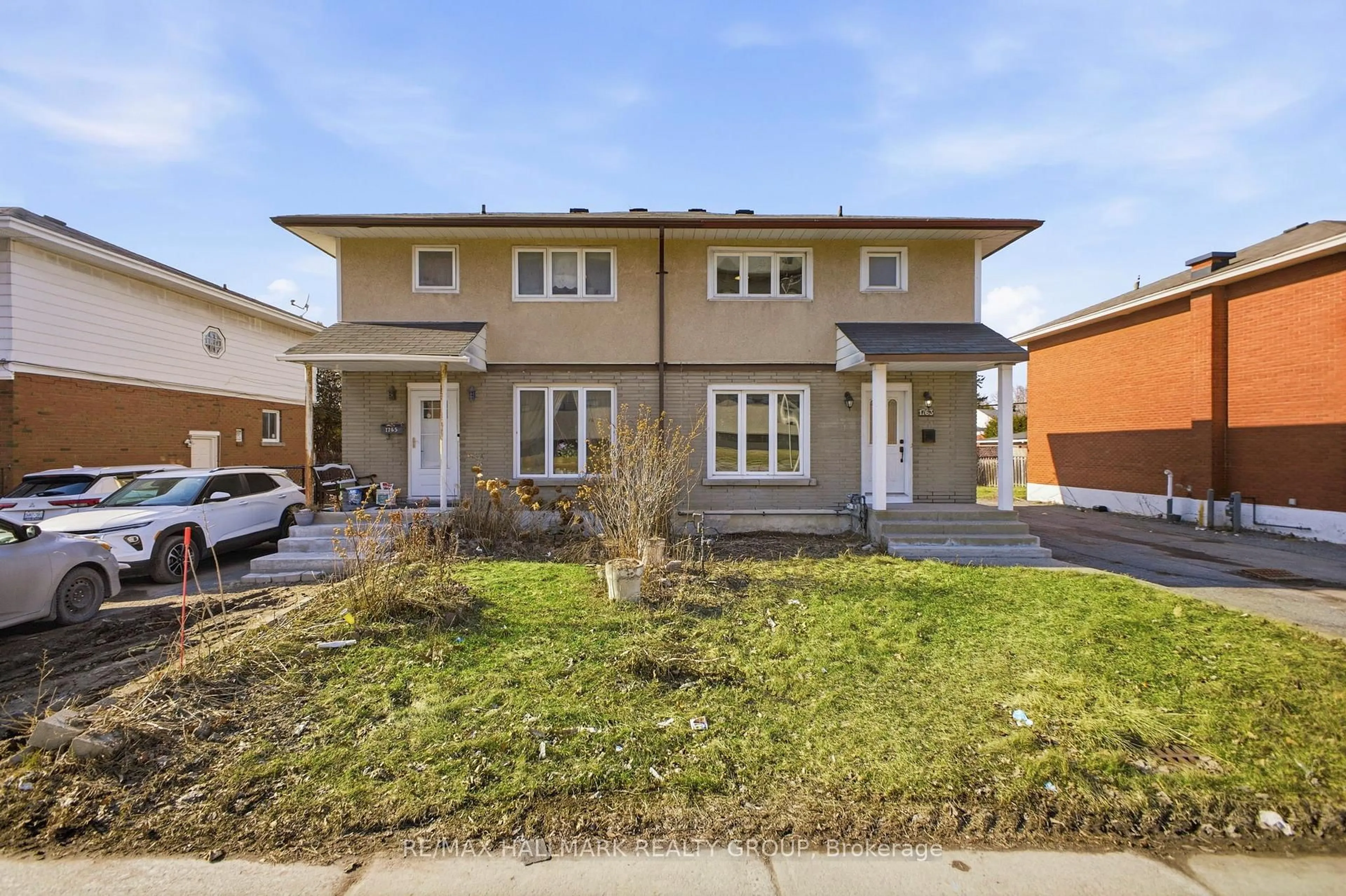 Home with brick exterior material, street for 1763 BASELINE Rd, Ottawa Ontario K2C 0C1