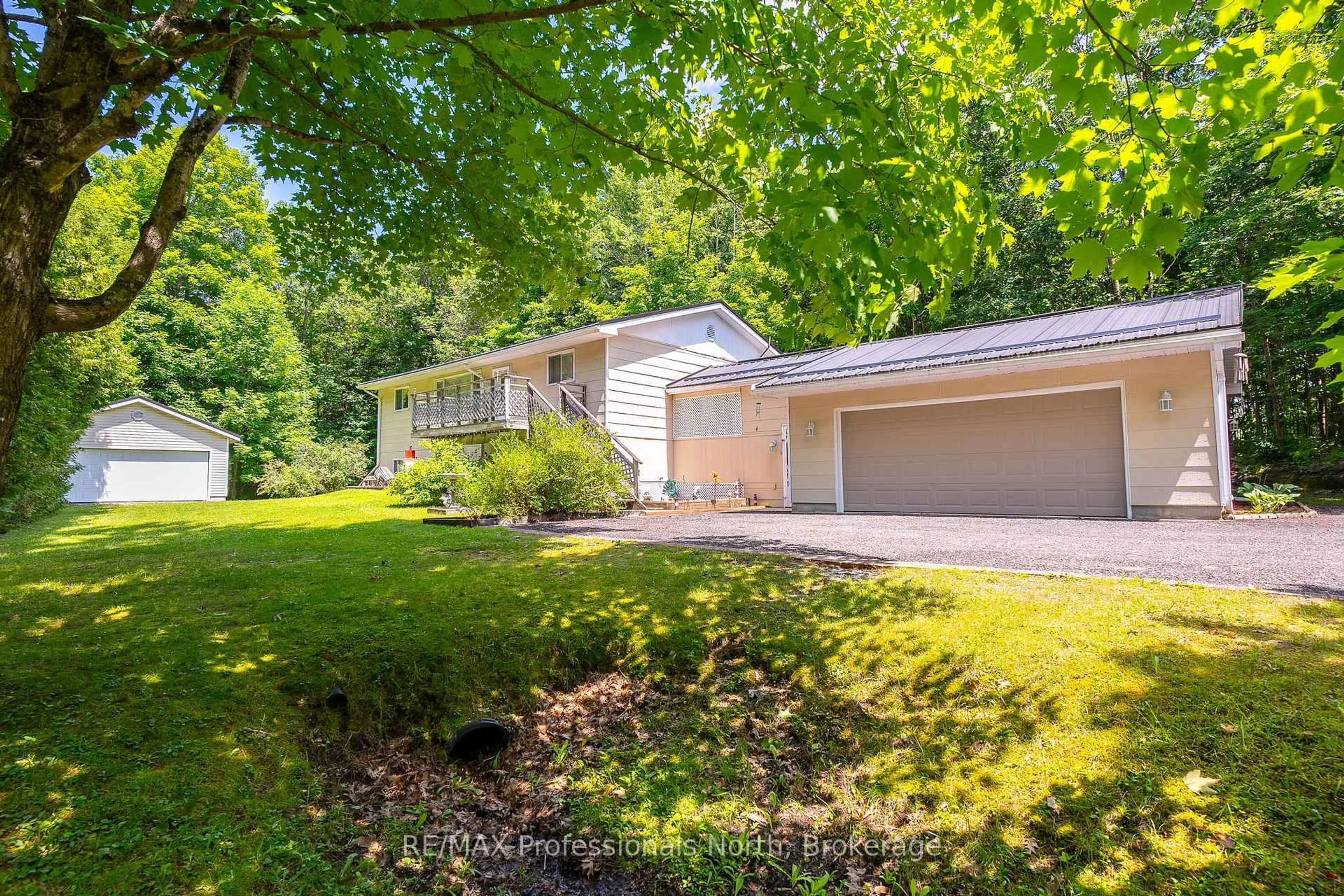 A pic from outside/outdoor area/front of a property/back of a property/a pic from drone, unknown for 11 Shadow Lake #3 Rd, Kawartha Lakes Ontario K0M 2L0