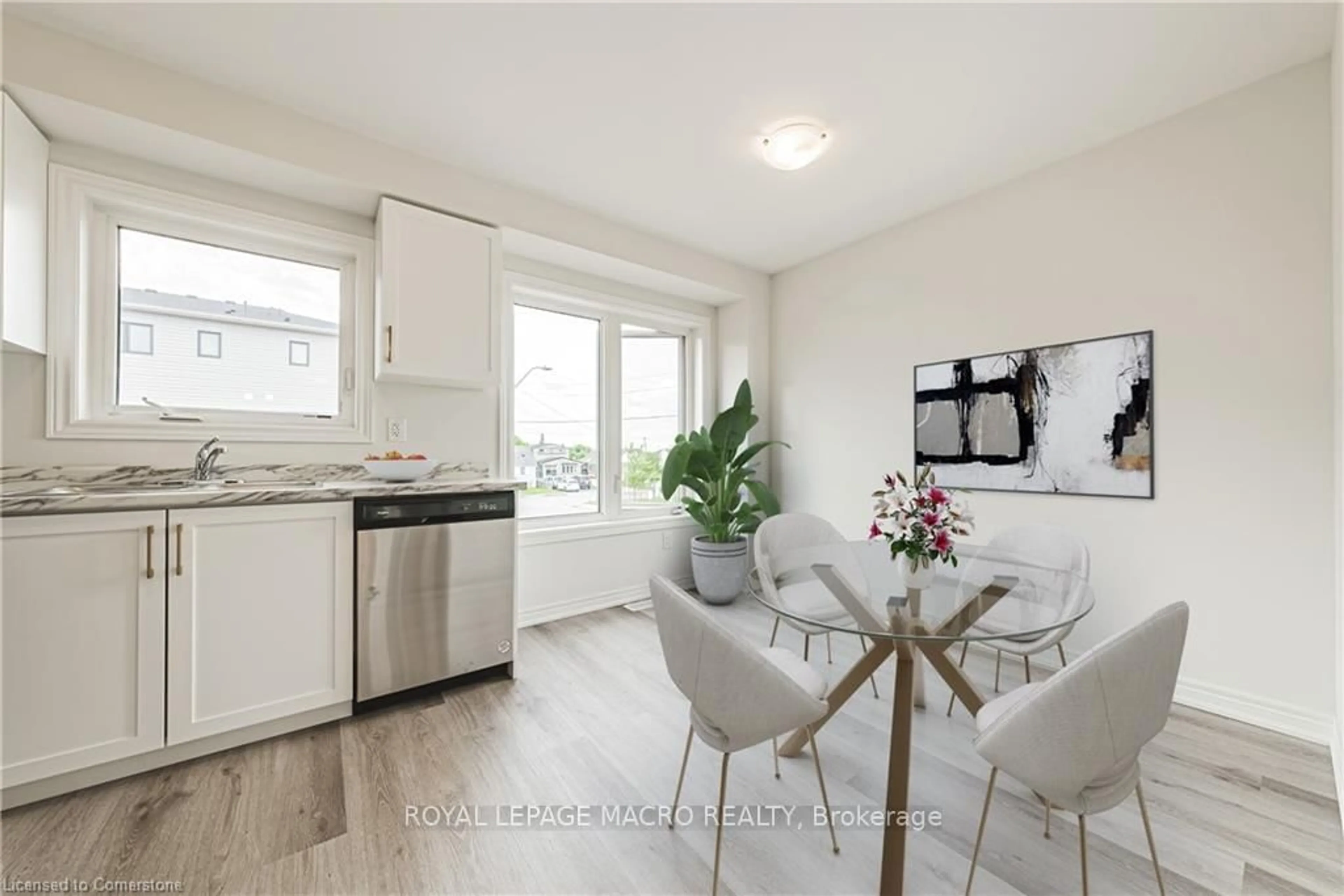 Open concept kitchen, unknown for 9B Bingham Rd, Hamilton Ontario L8H 0B5