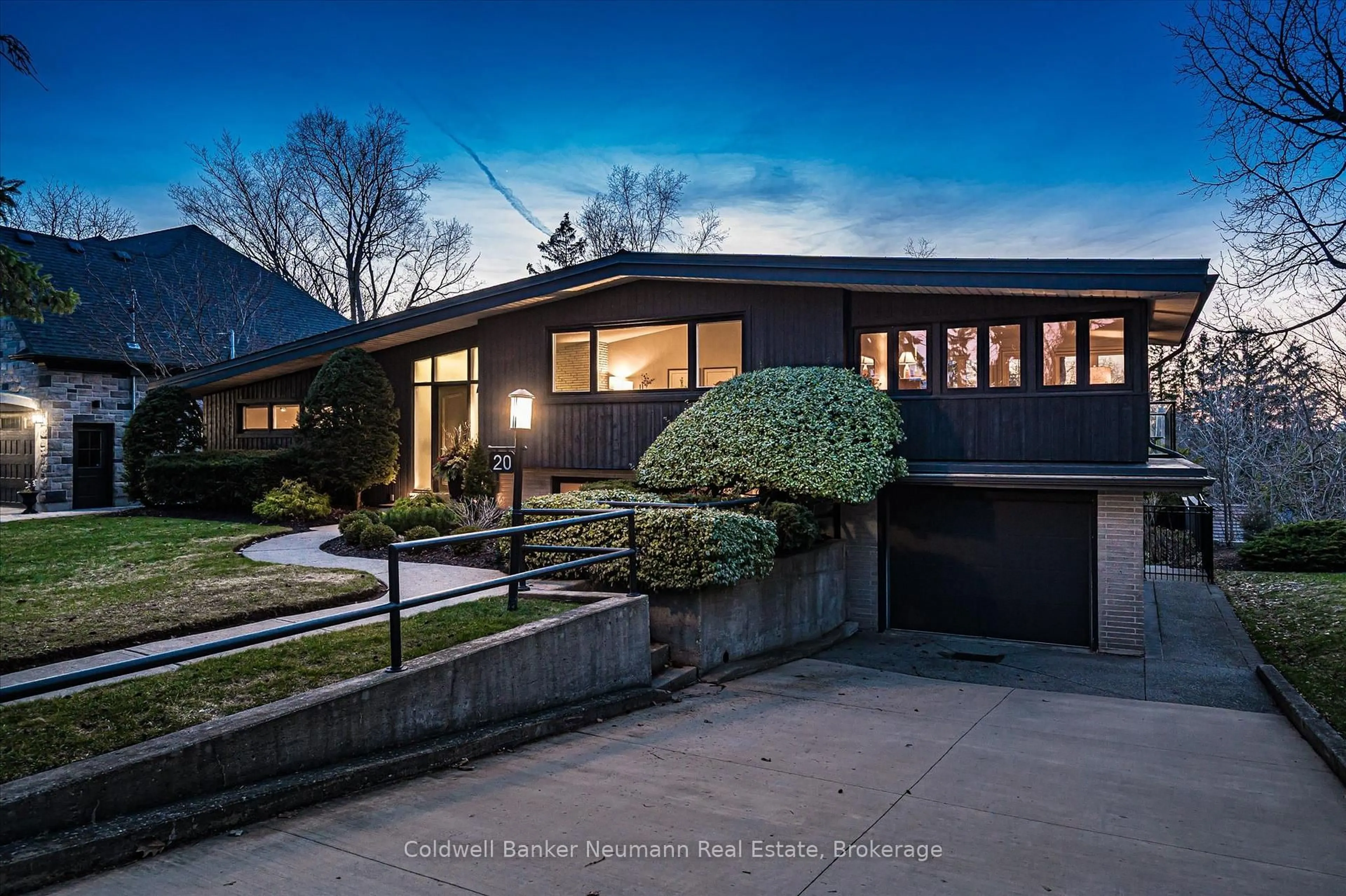 Home with brick exterior material, street for 20 Harcourt Dr, Guelph Ontario N1G 1J6