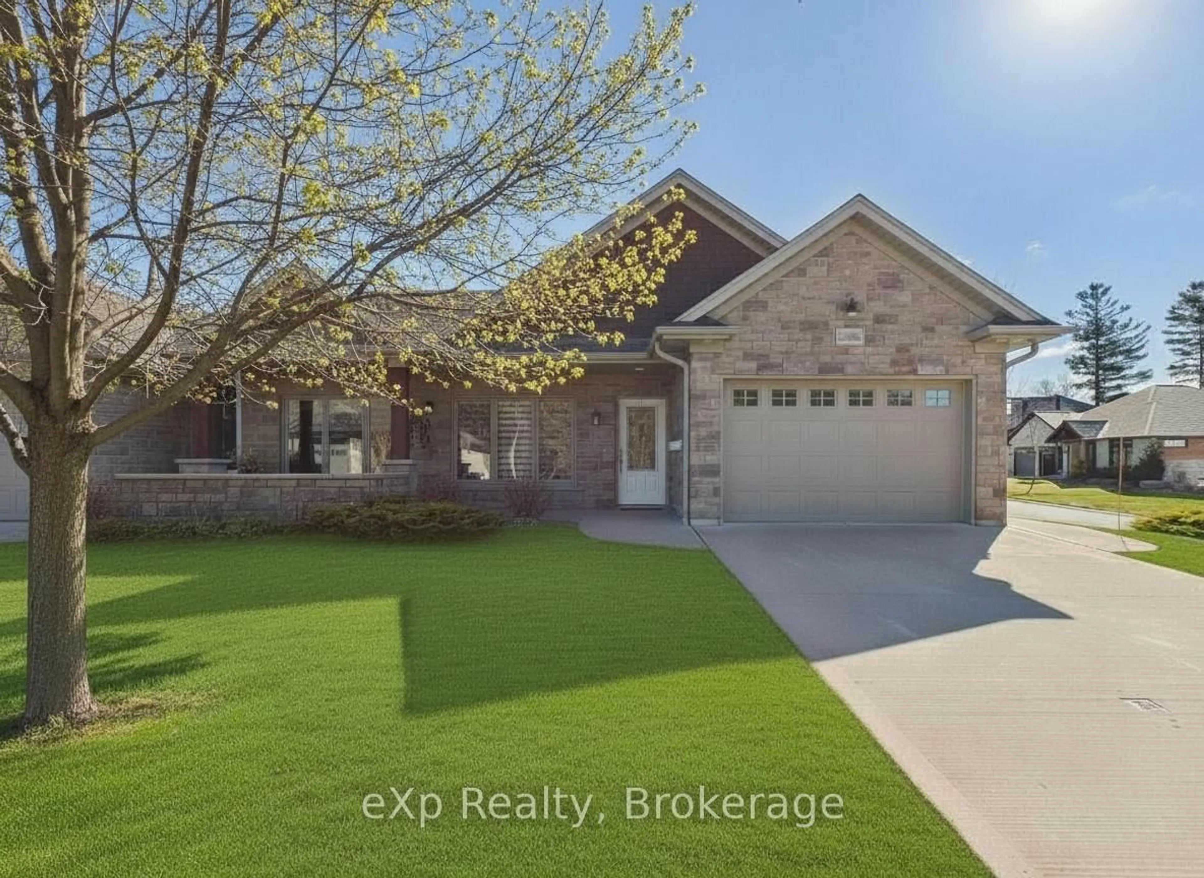 Home with brick exterior material, street for 689 - B 25th Ave #B, Hanover Ontario N4N 0B7