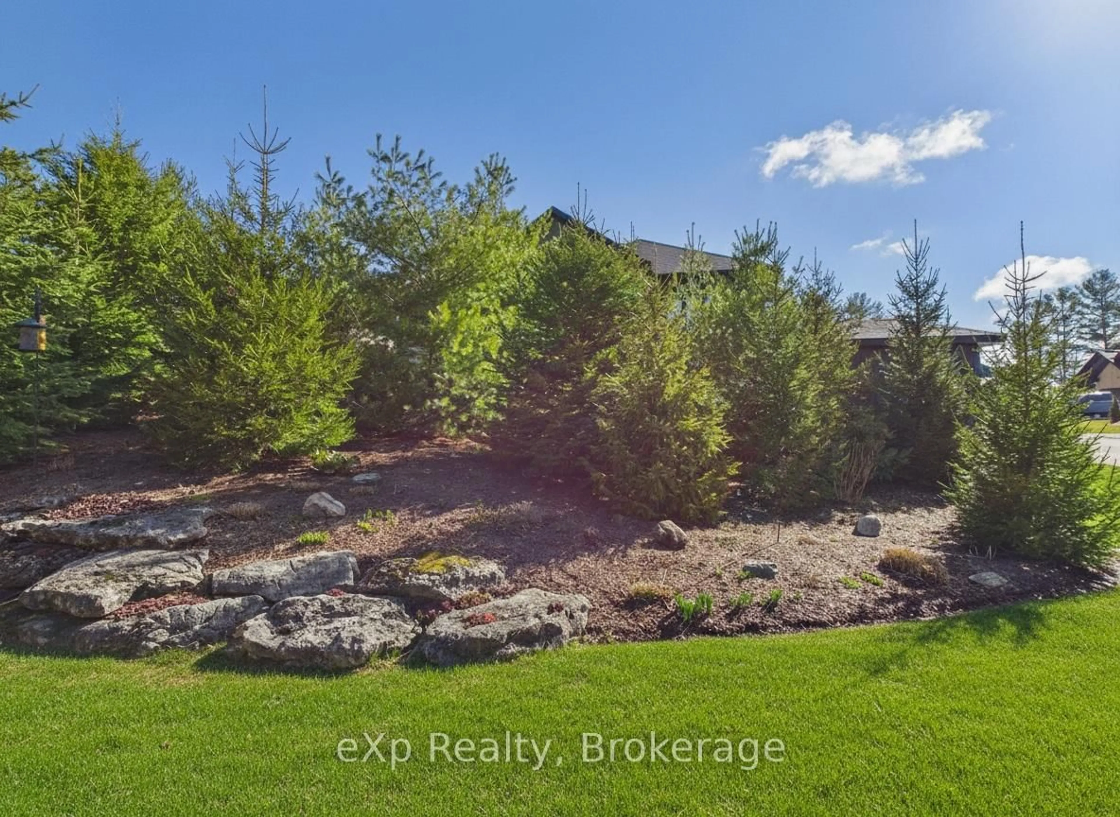 A pic from outside/outdoor area/front of a property/back of a property/a pic from drone, forest/trees view for 689 - B 25th Ave #B, Hanover Ontario N4N 0B7