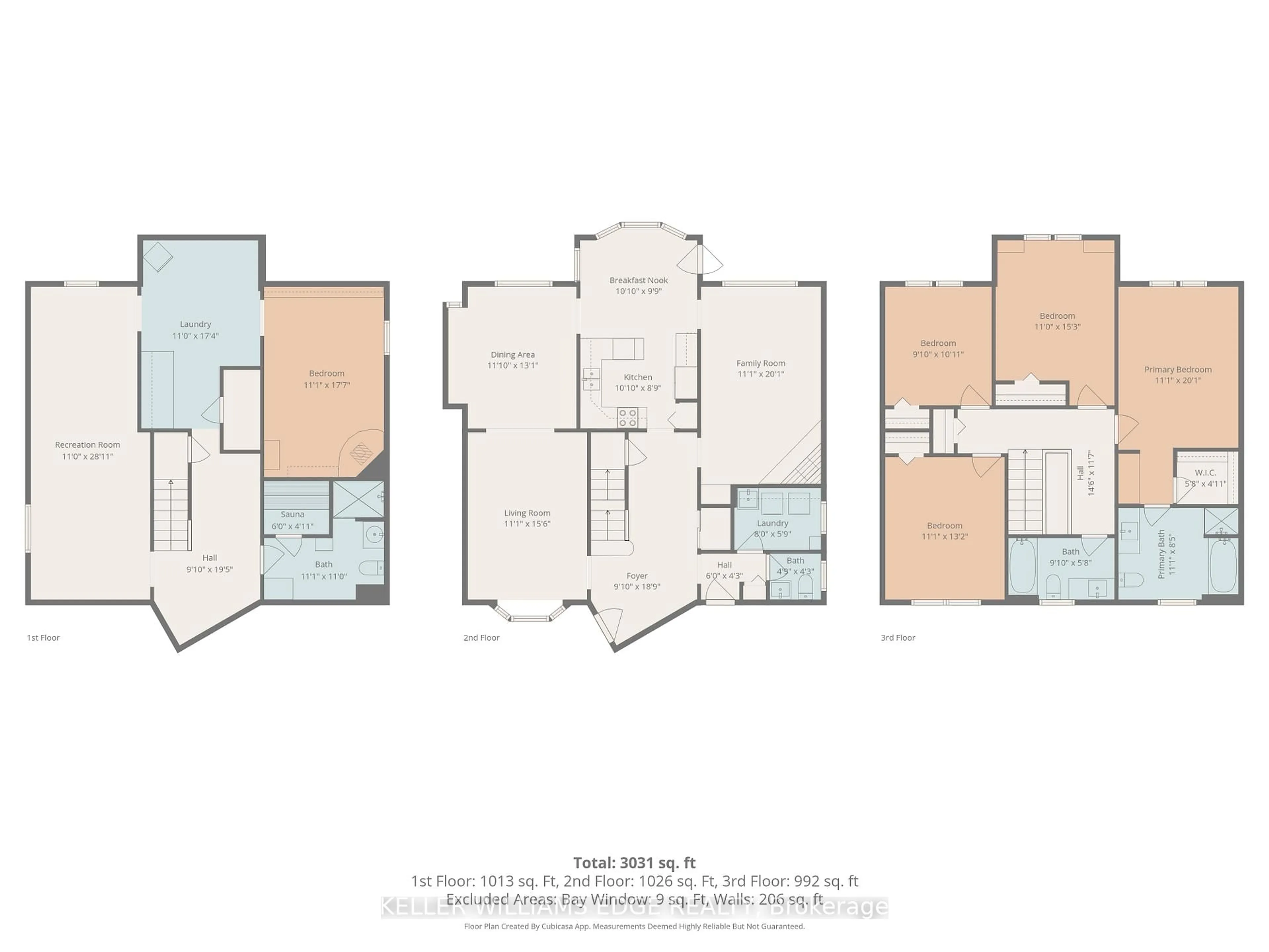 Floor plan for 70 Strawberry Dr, Hamilton Ontario L8E 4R4