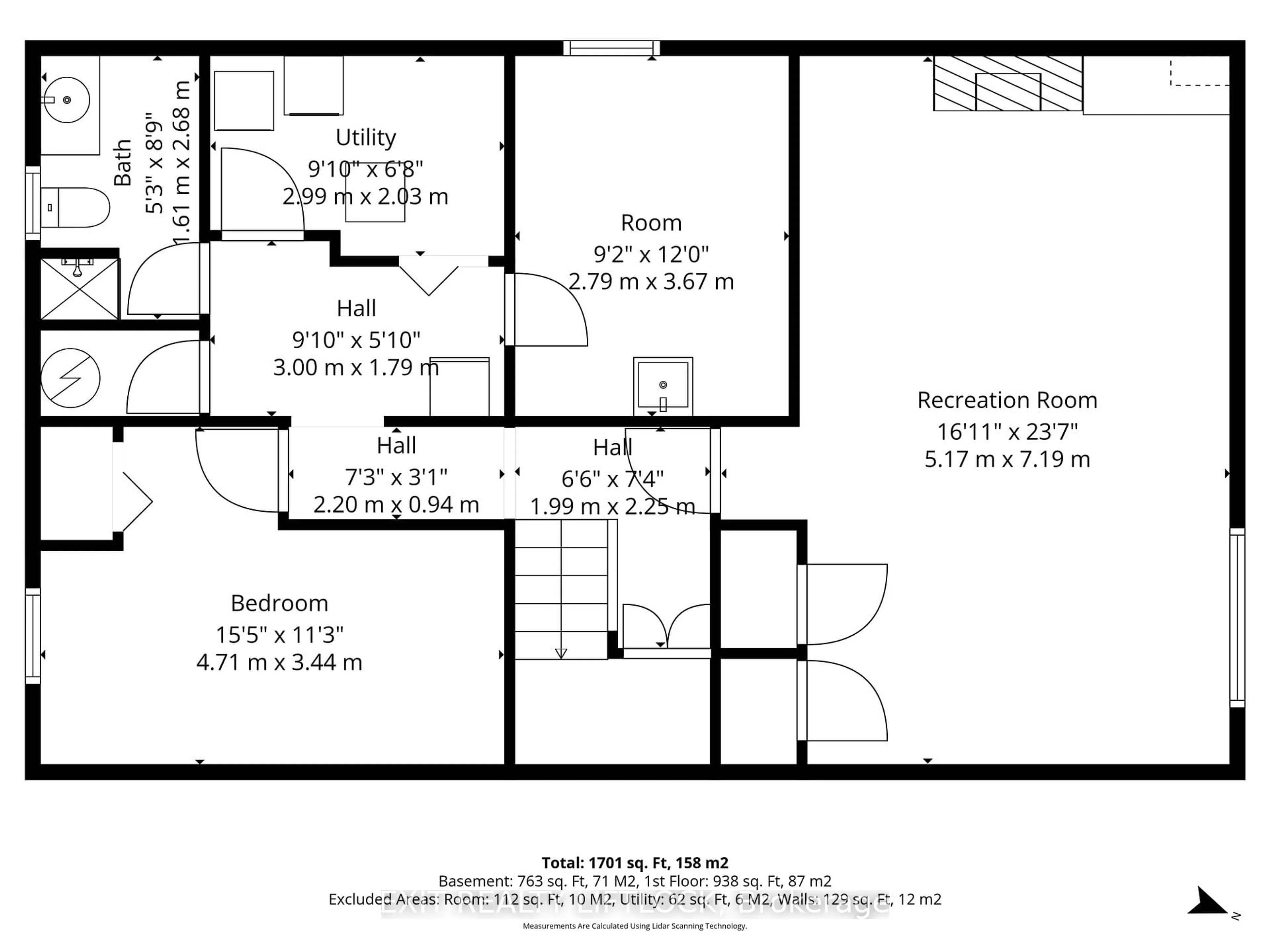Floor plan for 273 Maxwell Ave, Peterborough Ontario K9J 1B4