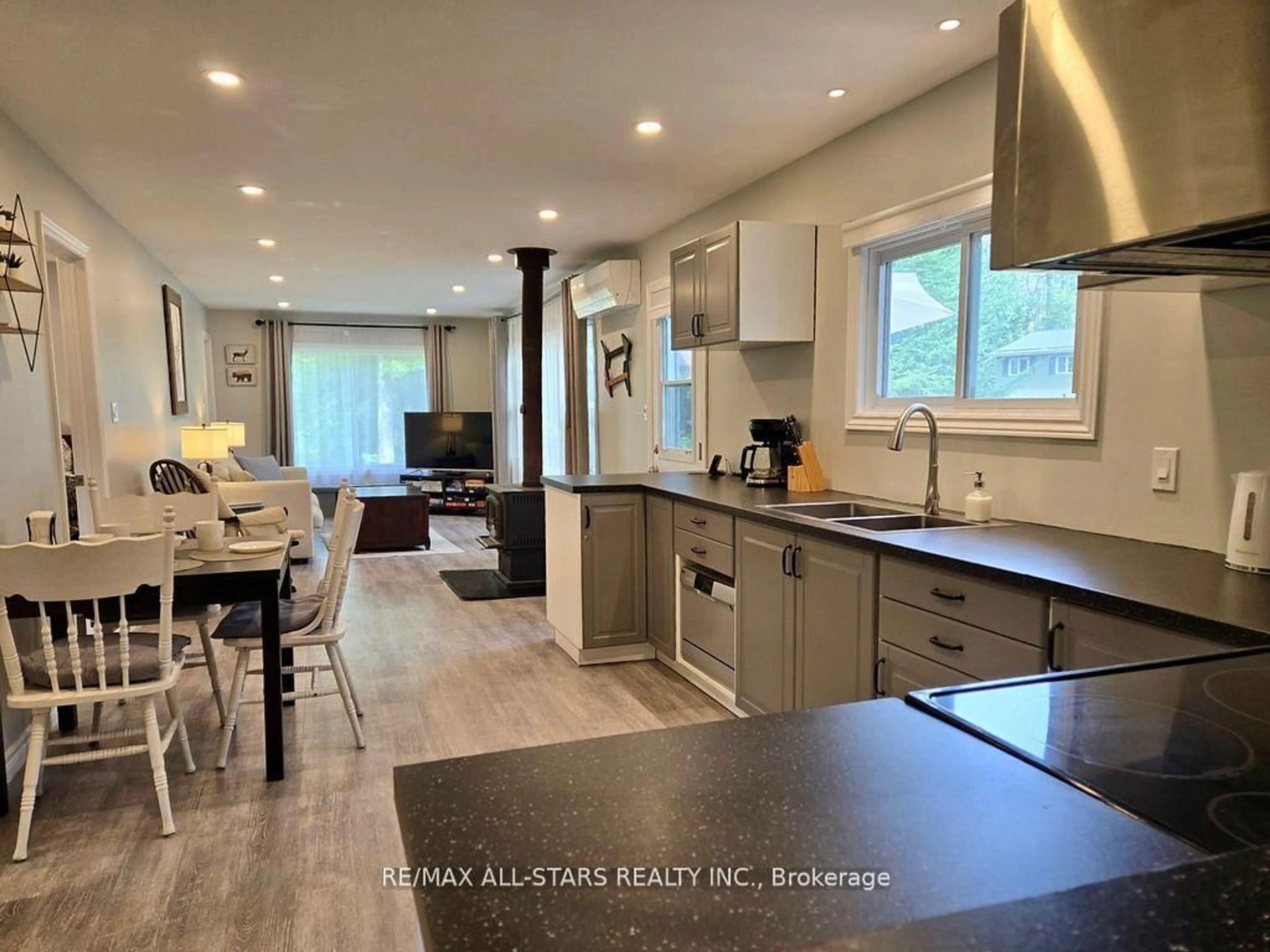 Open concept kitchen, unknown for 47 Kennedy Dr, Trent Lakes Ontario K0M 1A0